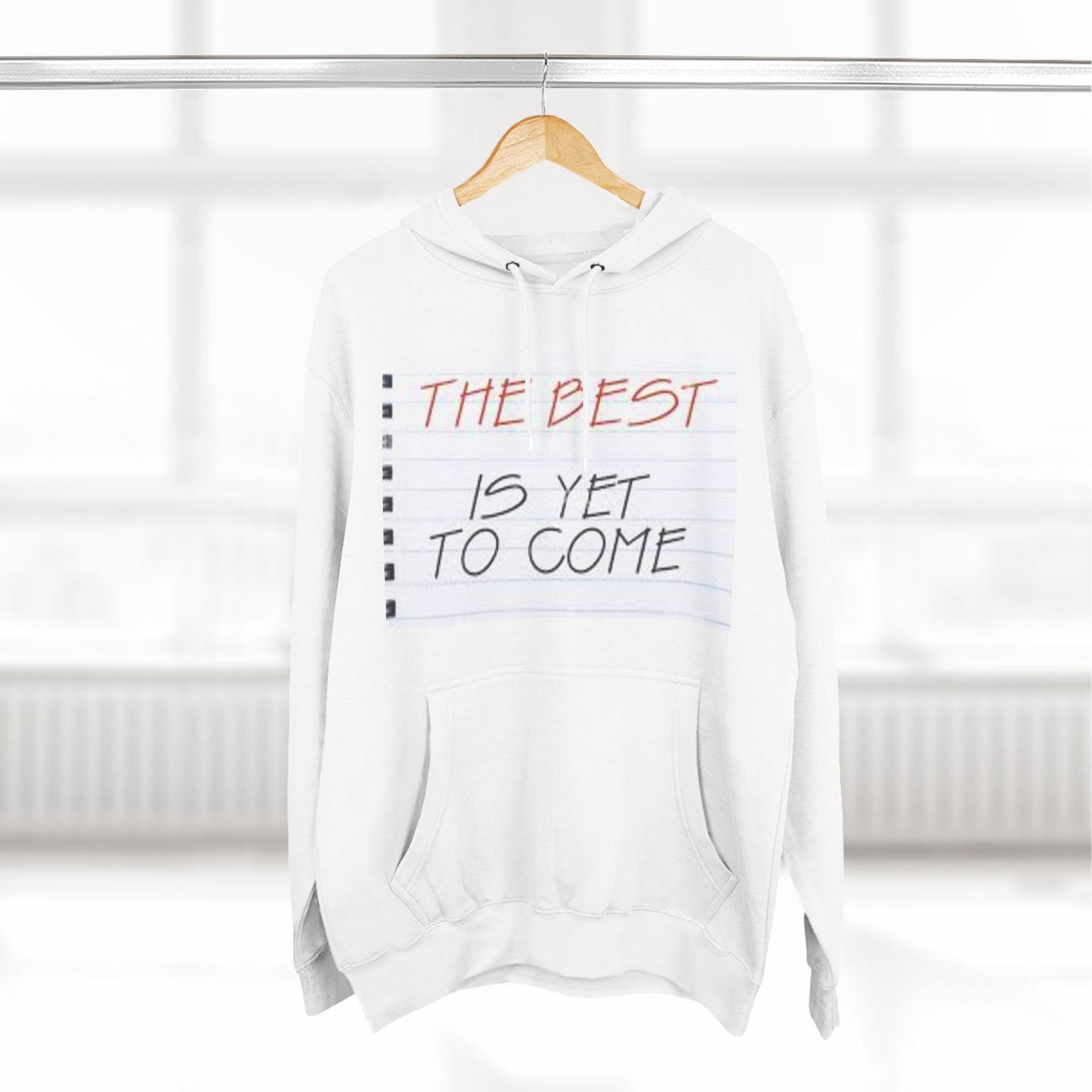 Three-Panel Fleece Hoodie S93