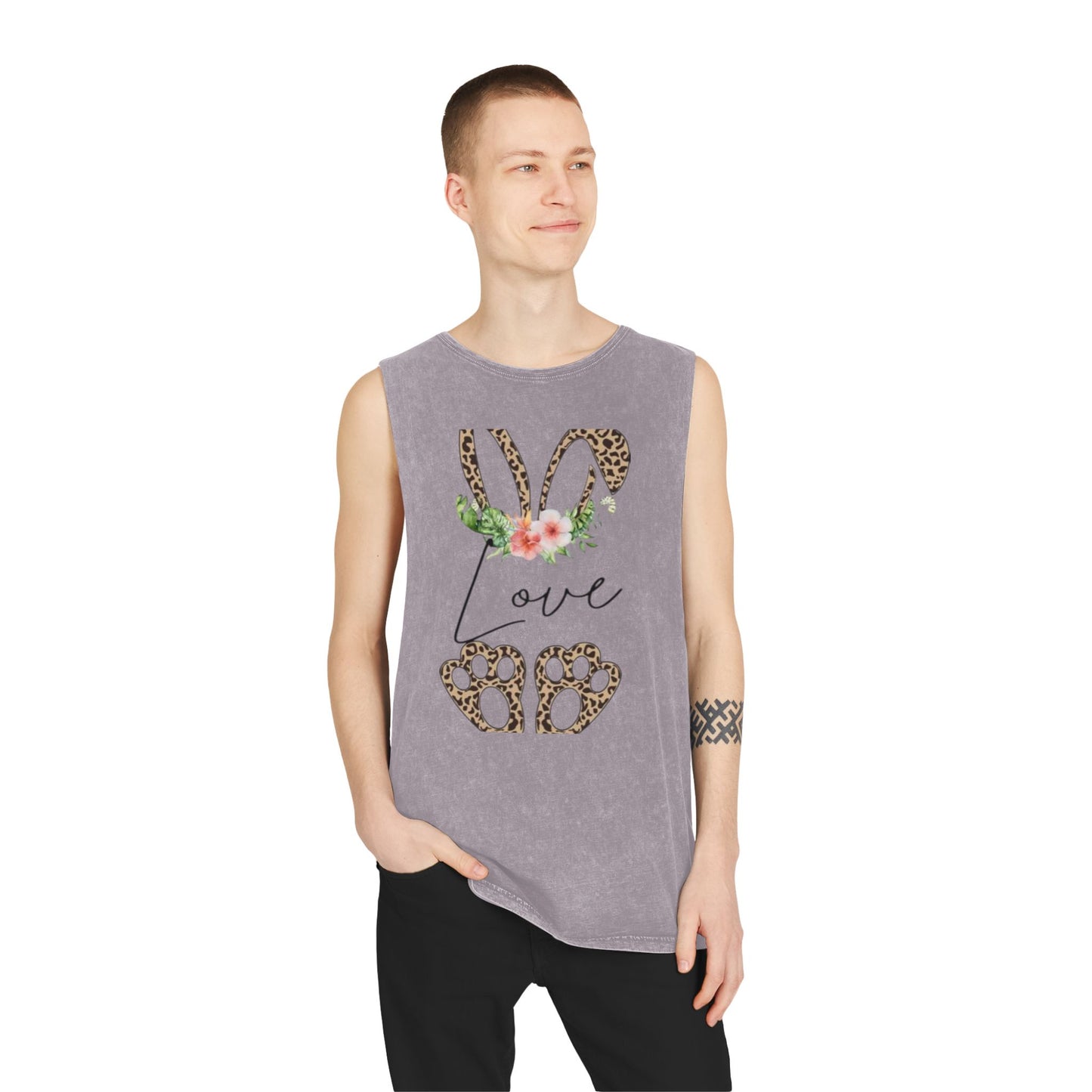 Unisex Stonewash Tank Top S93