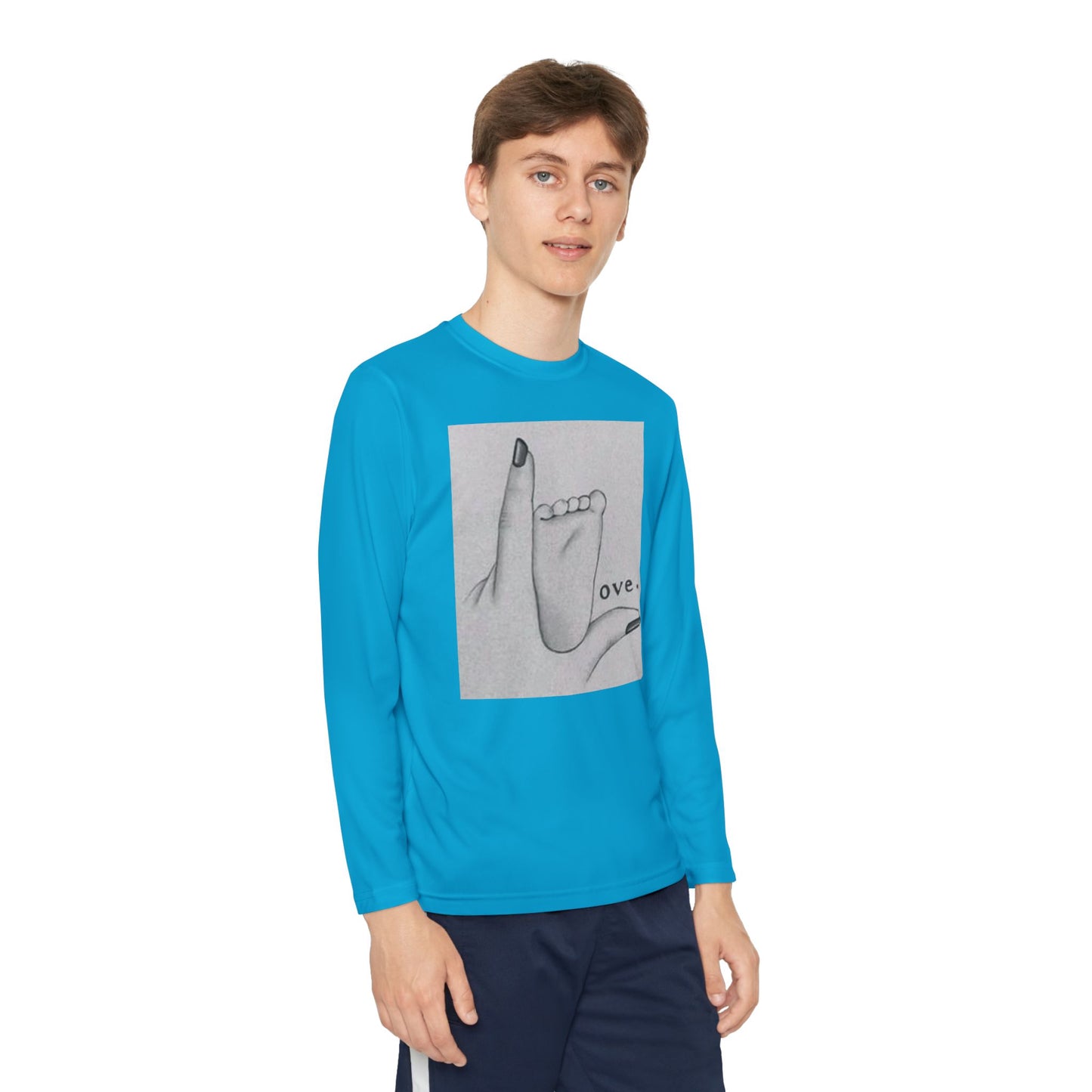 Youth Long Sleeve Competitor Tee S93