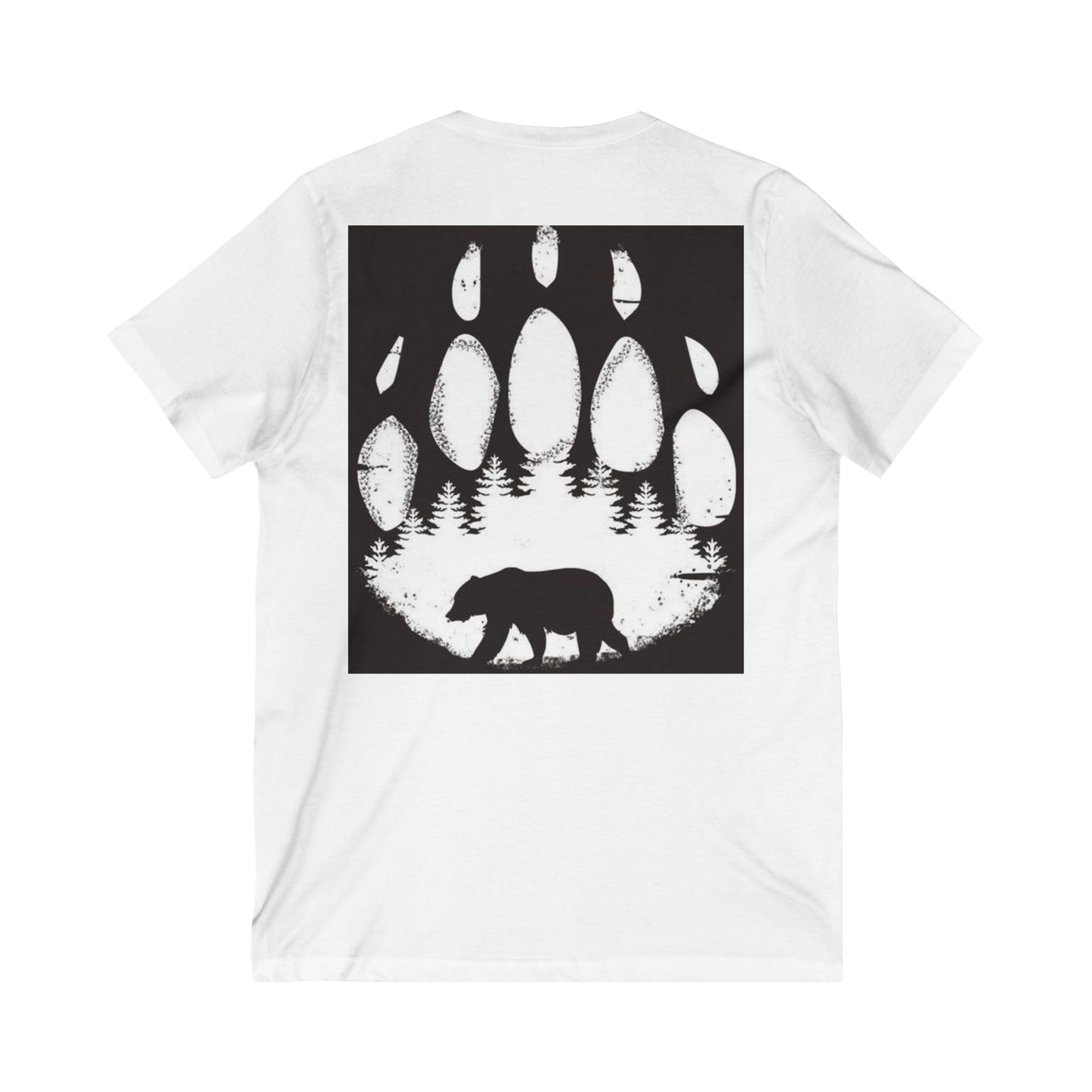 Unisex Jersey Short Sleeve V-Neck Tee S93