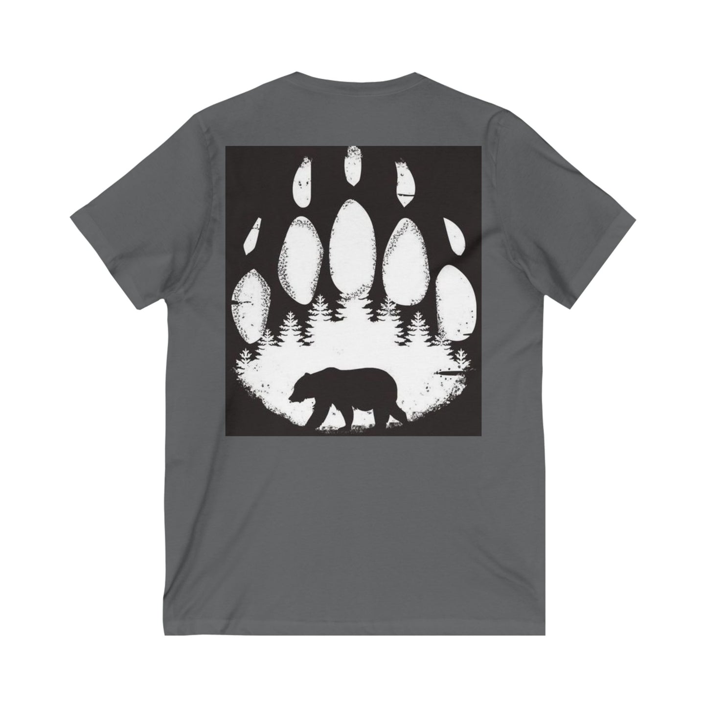 Unisex Jersey Short Sleeve V-Neck Tee S93