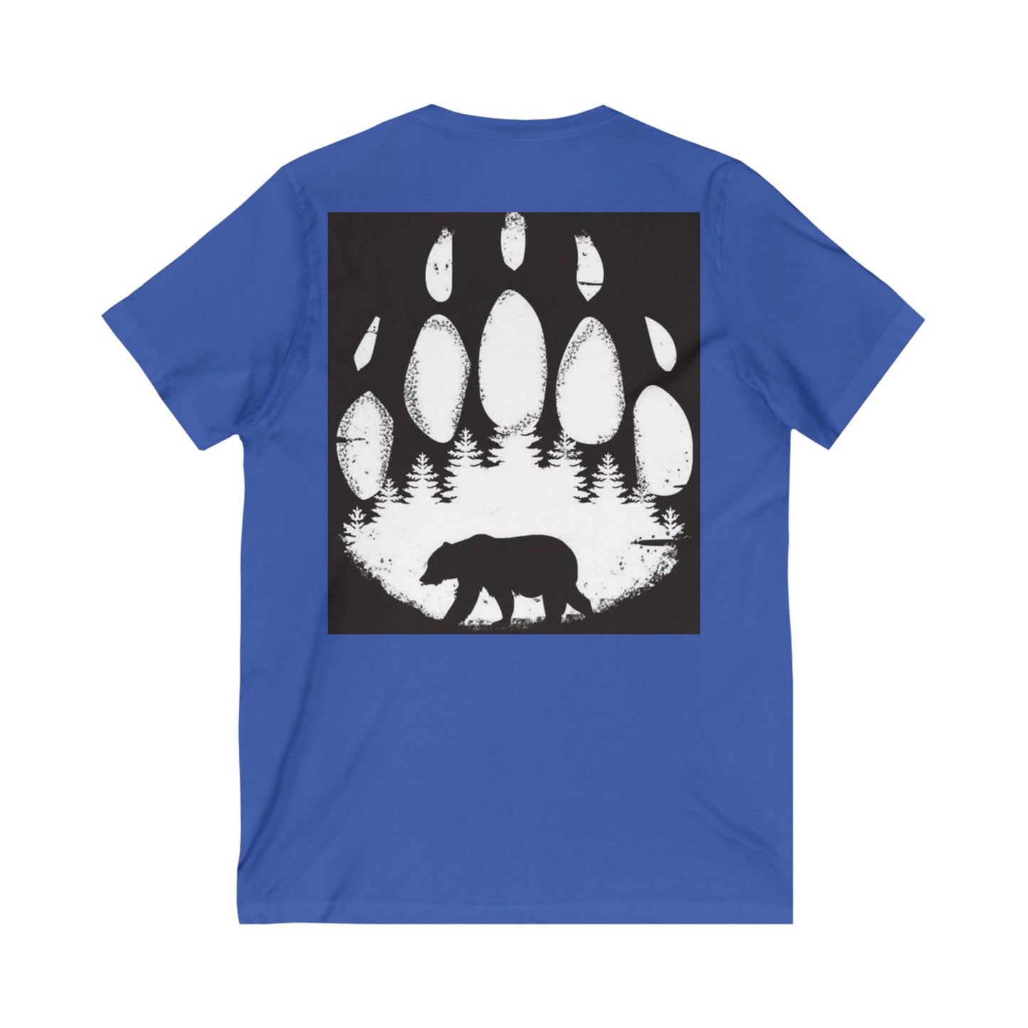 Unisex Jersey Short Sleeve V-Neck Tee S93