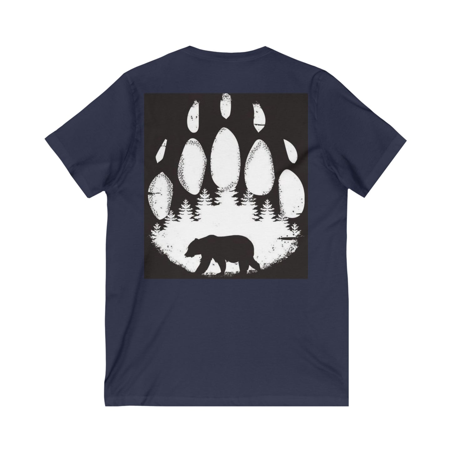 Unisex Jersey Short Sleeve V-Neck Tee S93