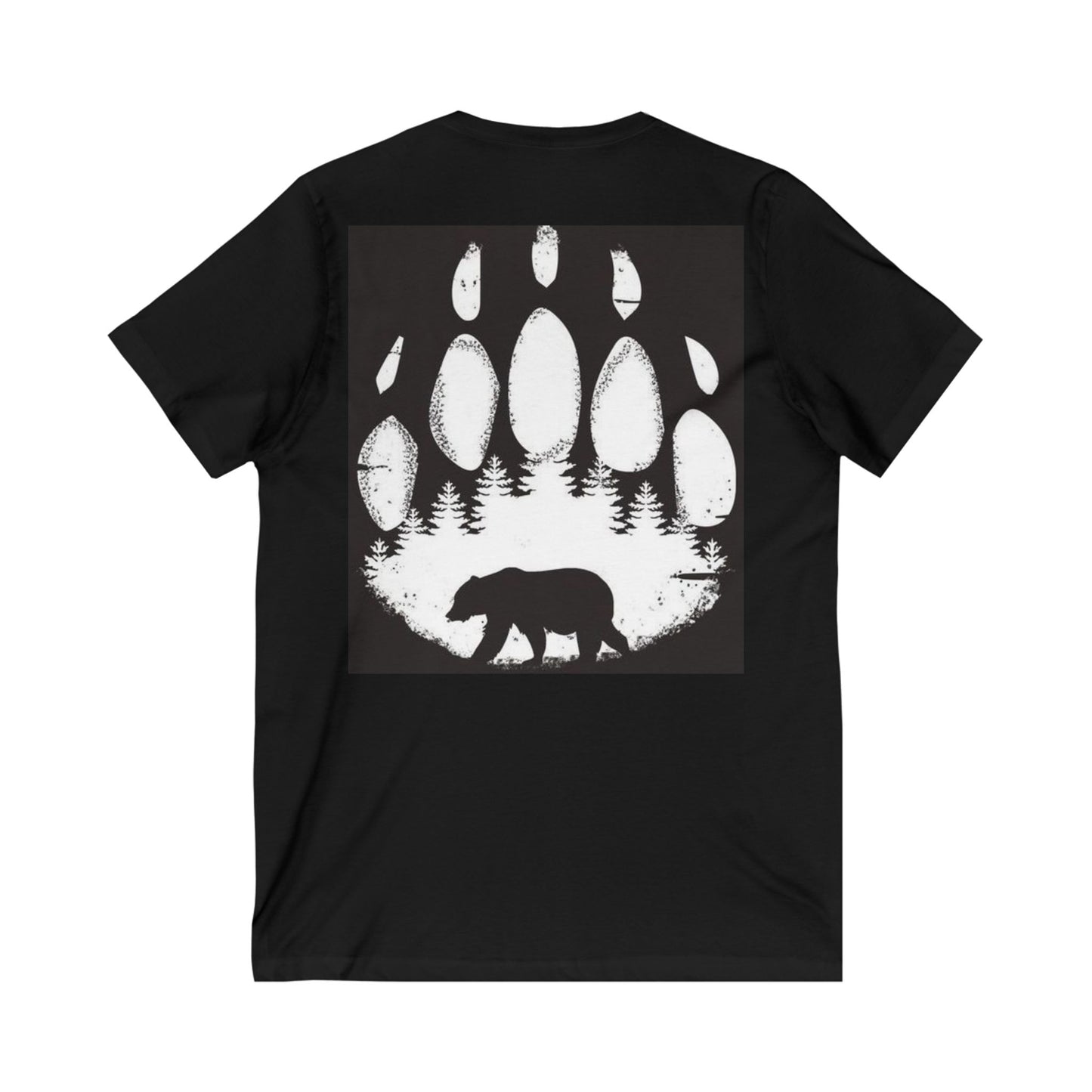 Unisex Jersey Short Sleeve V-Neck Tee S93