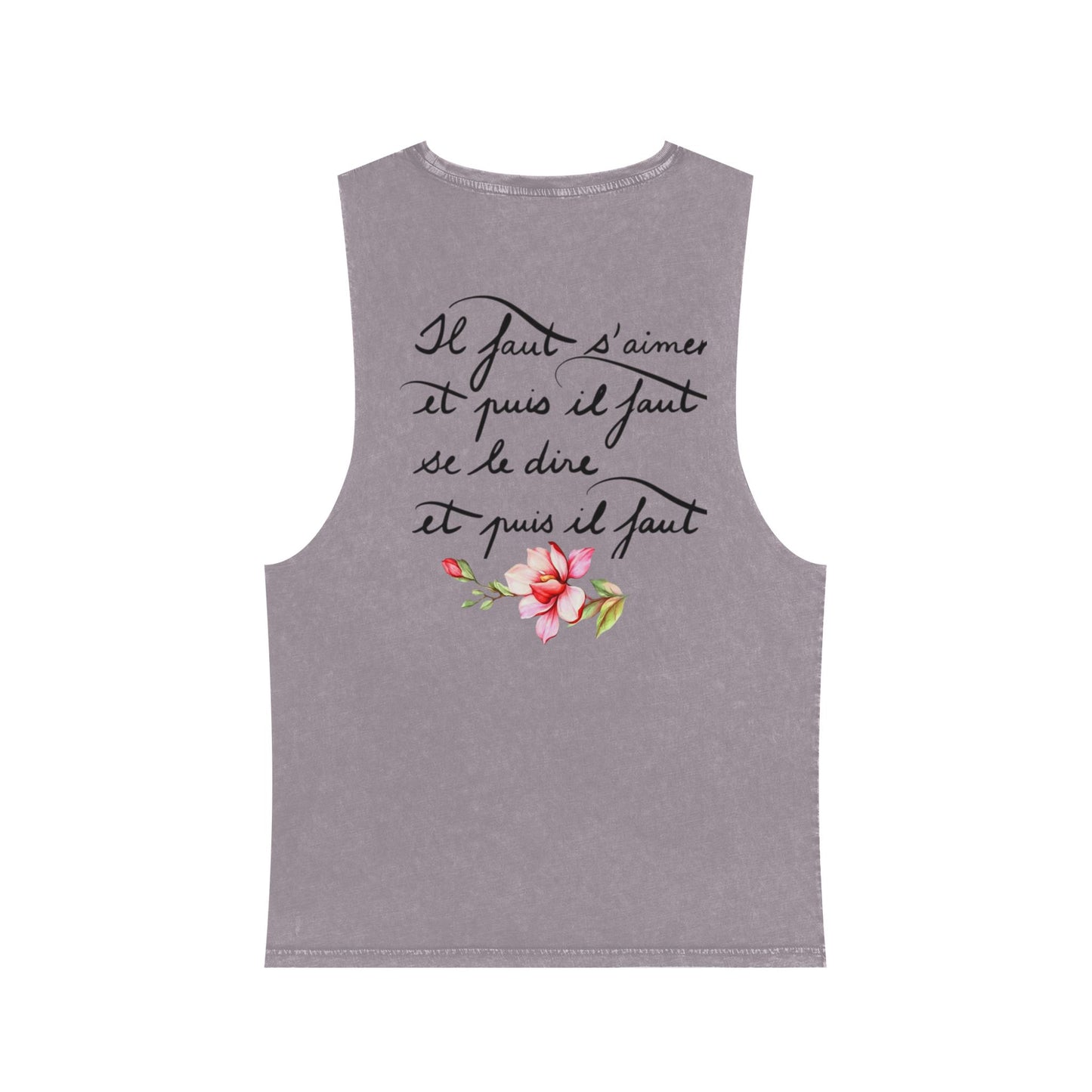Unisex Stonewash Tank Top S93