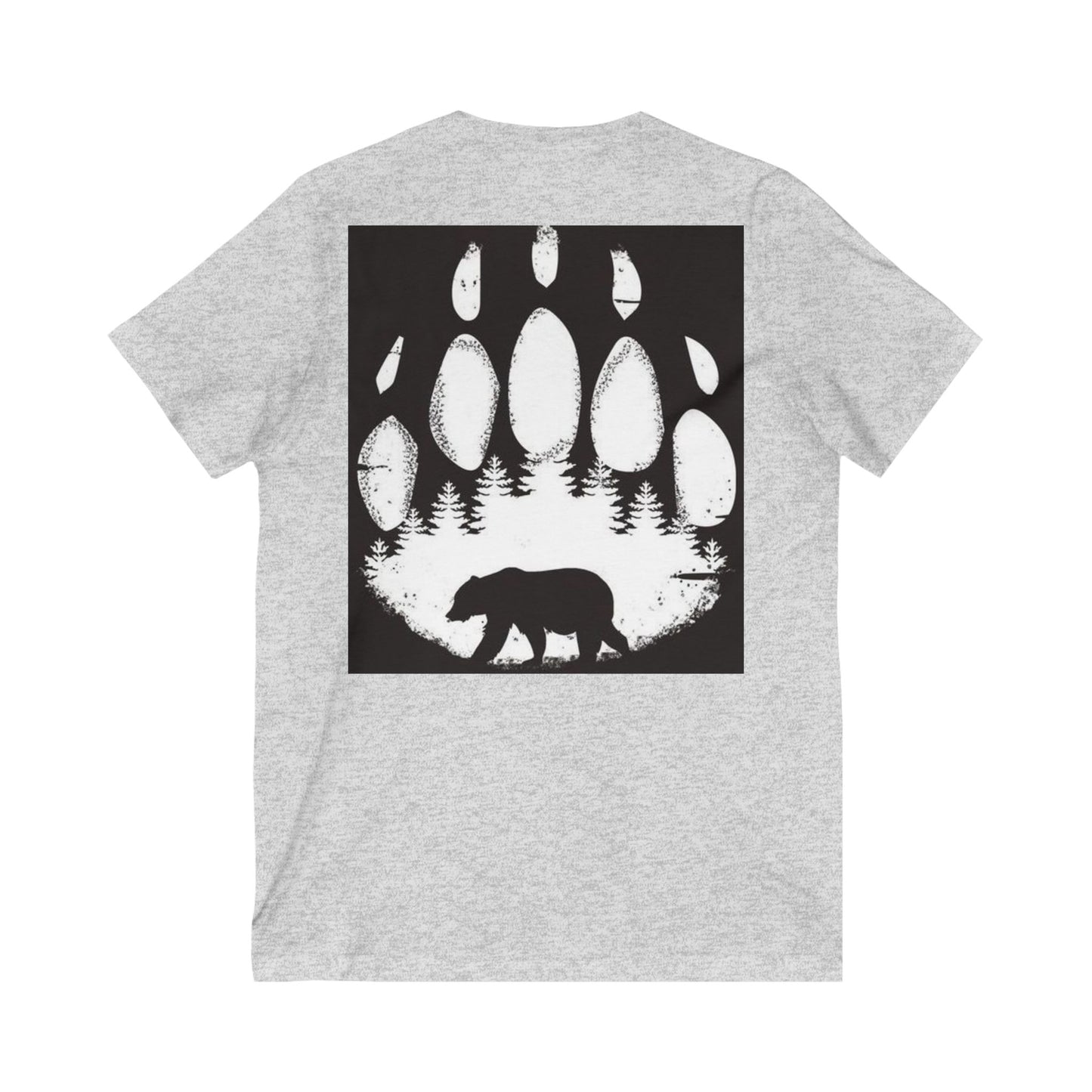 Unisex Jersey Short Sleeve V-Neck Tee S93