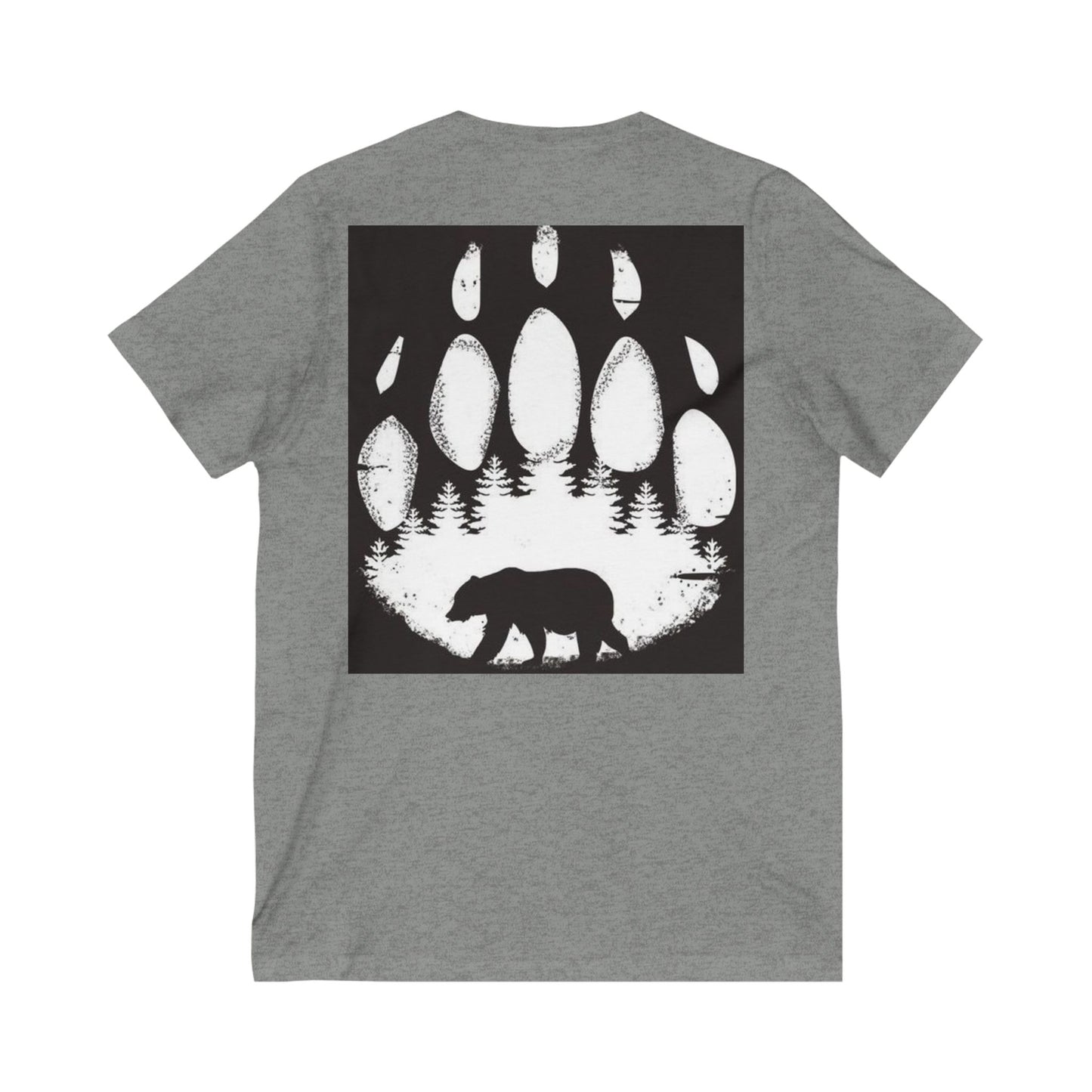 Unisex Jersey Short Sleeve V-Neck Tee S93