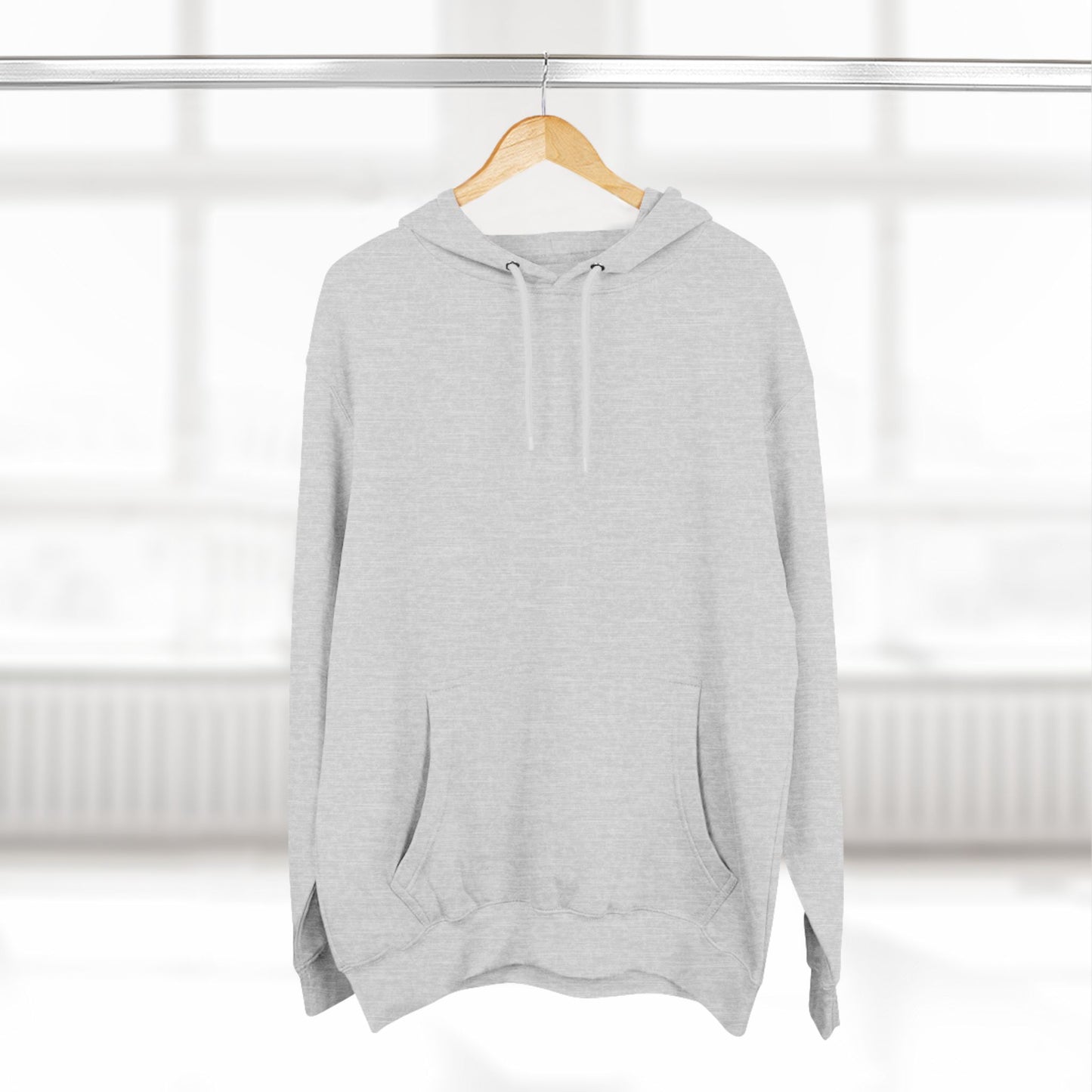 Three-Panel Fleece Hoodie S93