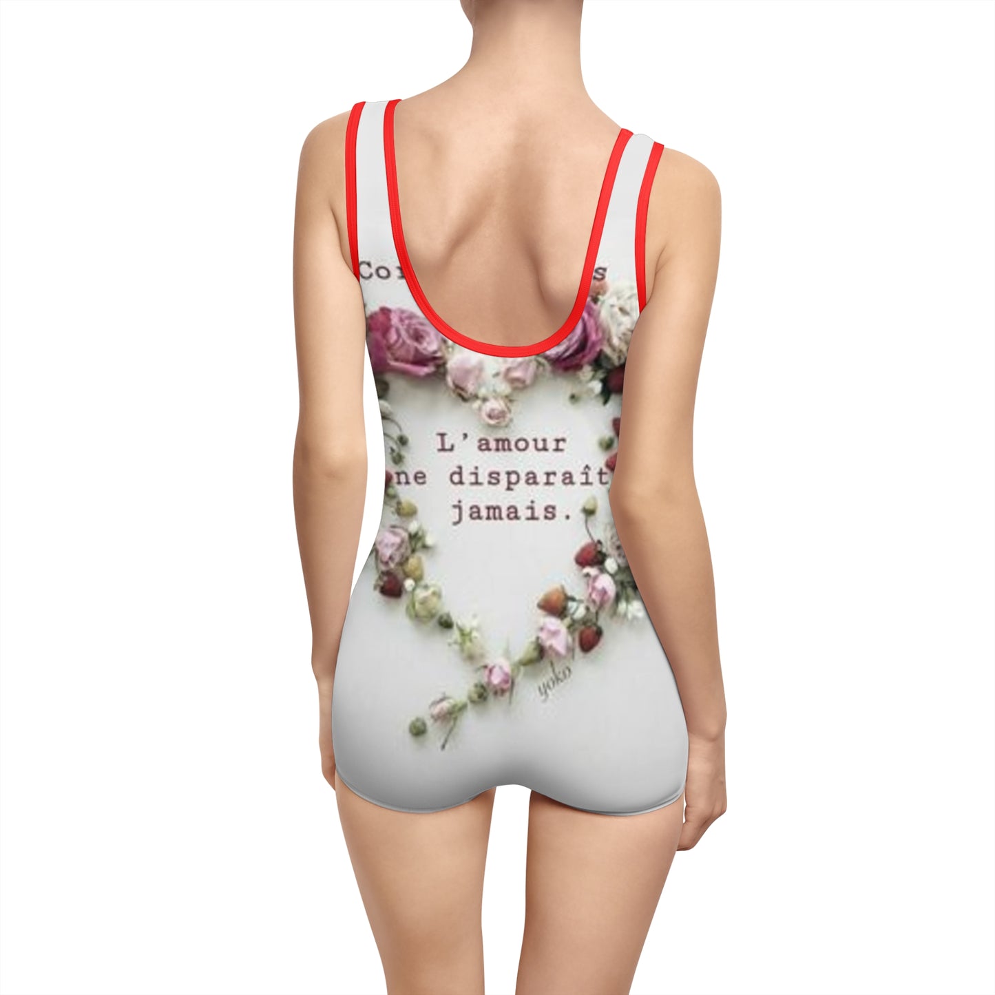 Women's Vintage Swimsuit (AOP) S93