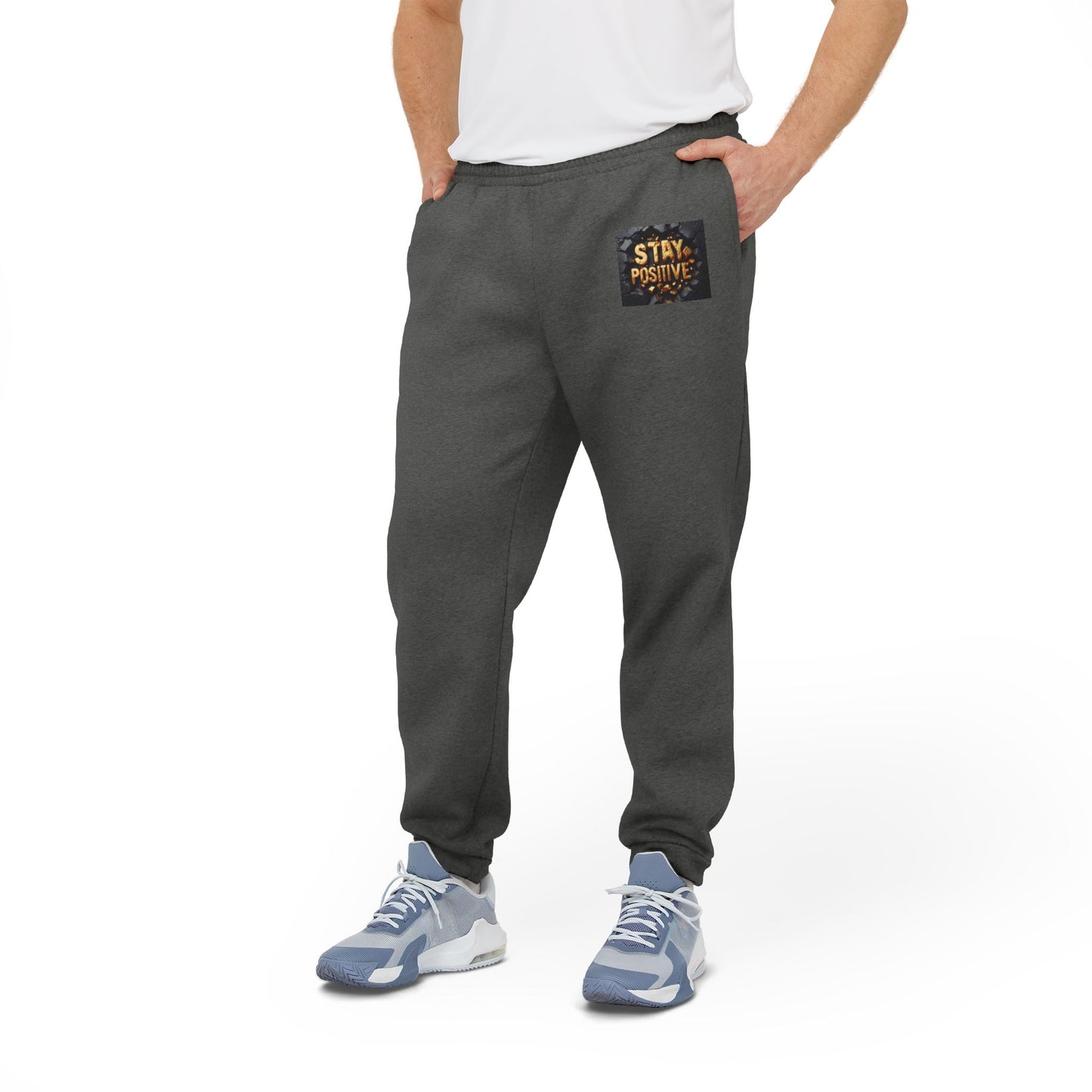 adidas Unisex Fleece Joggers S93