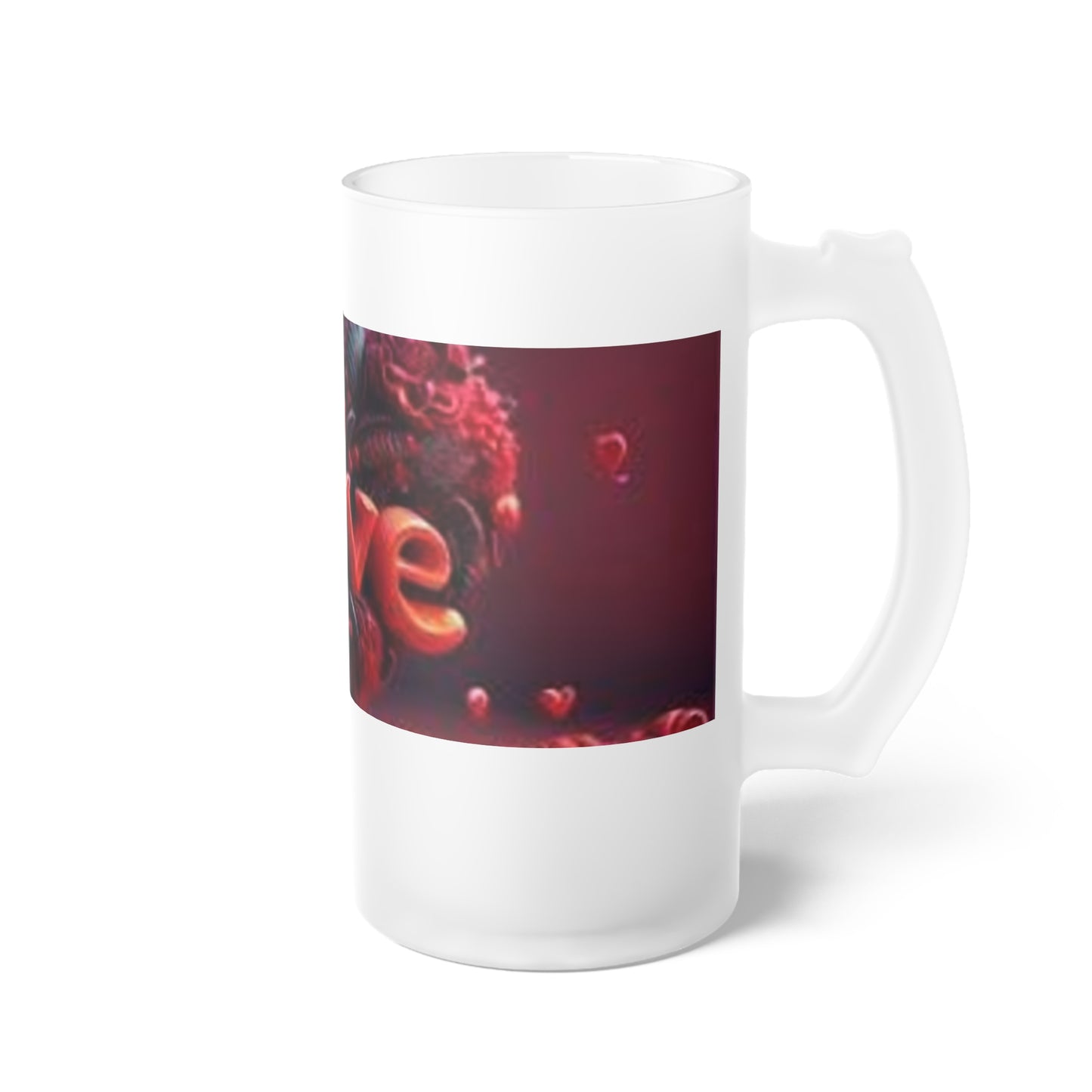 Frosted Glass Beer Mug s93