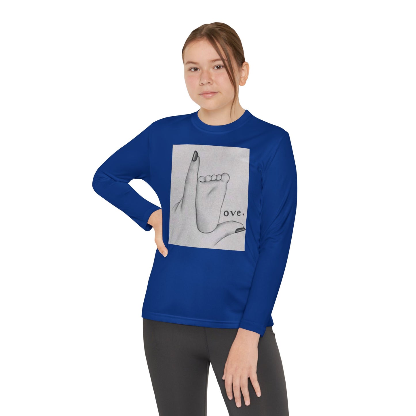 Youth Long Sleeve Competitor Tee S93