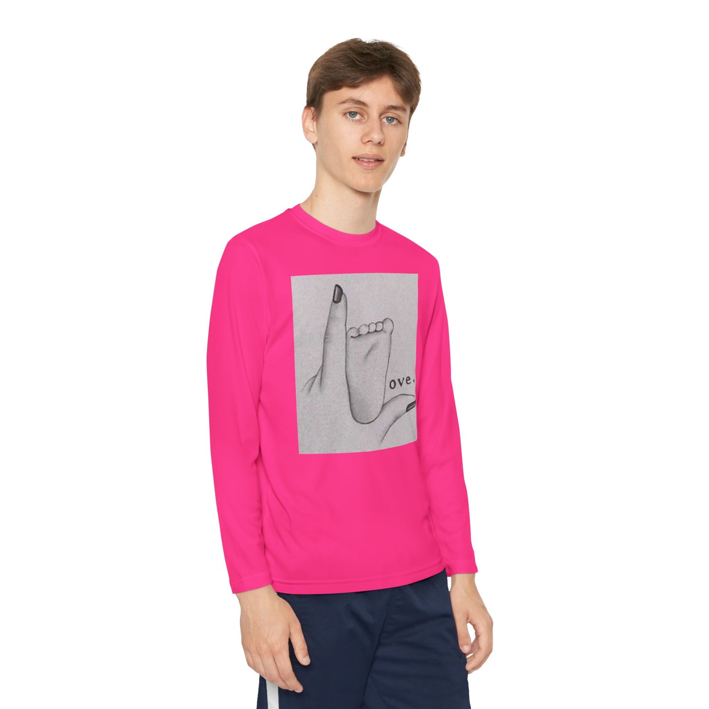 Youth Long Sleeve Competitor Tee S93
