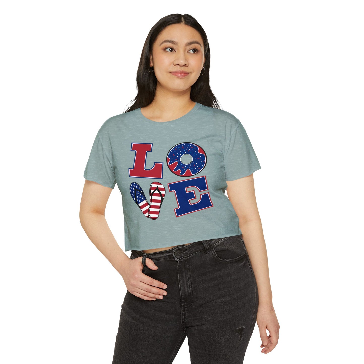 Women's Festival Crop Top S93