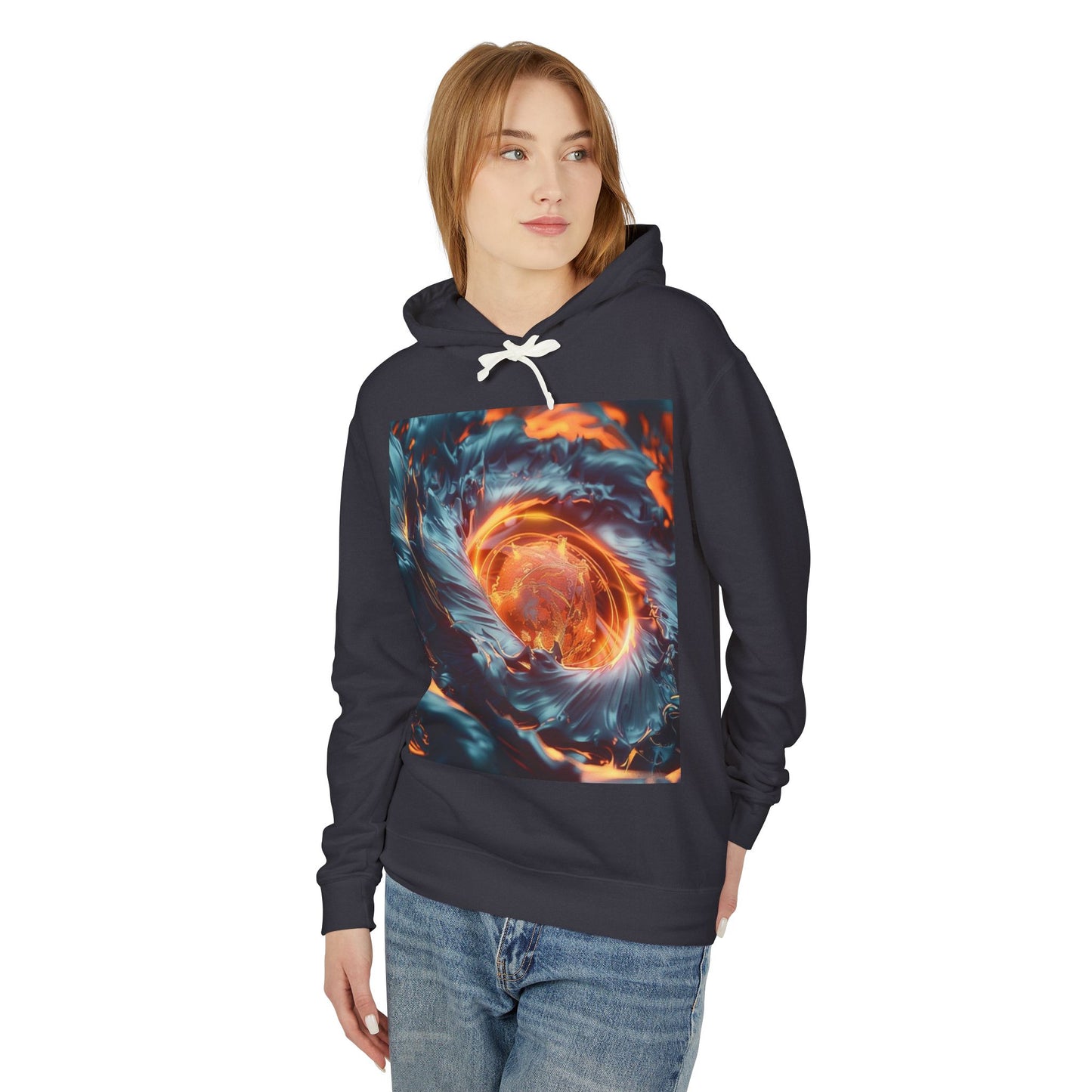 Unisex Lightweight Hooded Sweatshirt S93