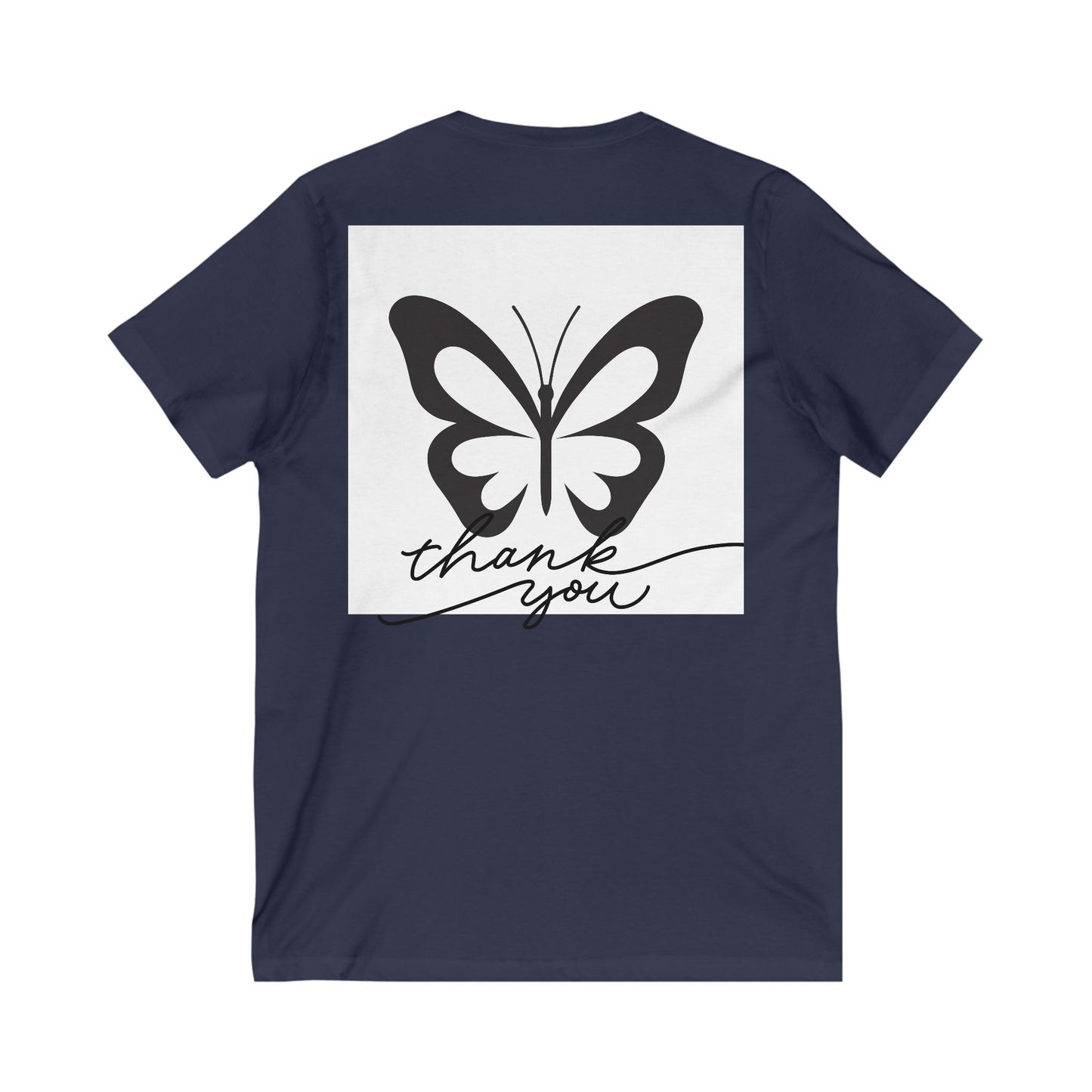 Unisex Jersey Short Sleeve V-Neck Te S93