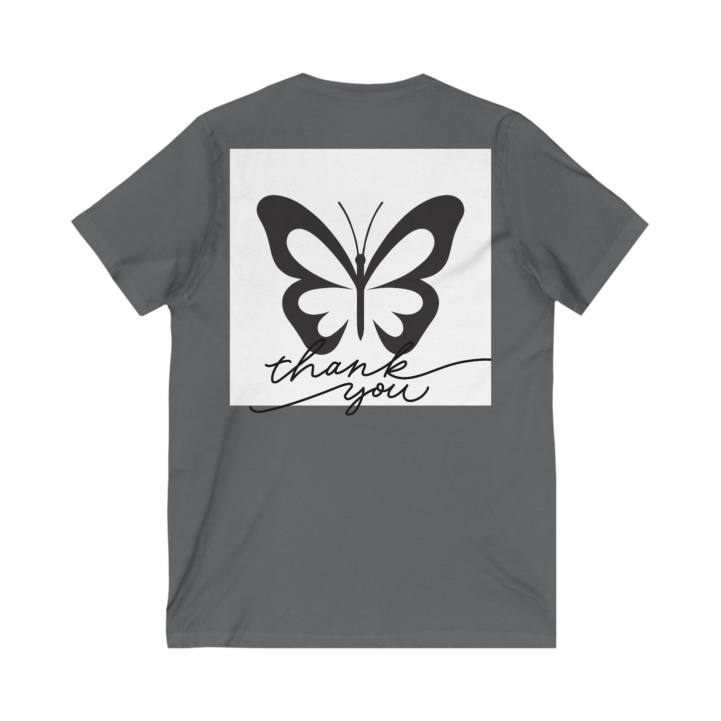 Unisex Jersey Short Sleeve V-Neck Te S93