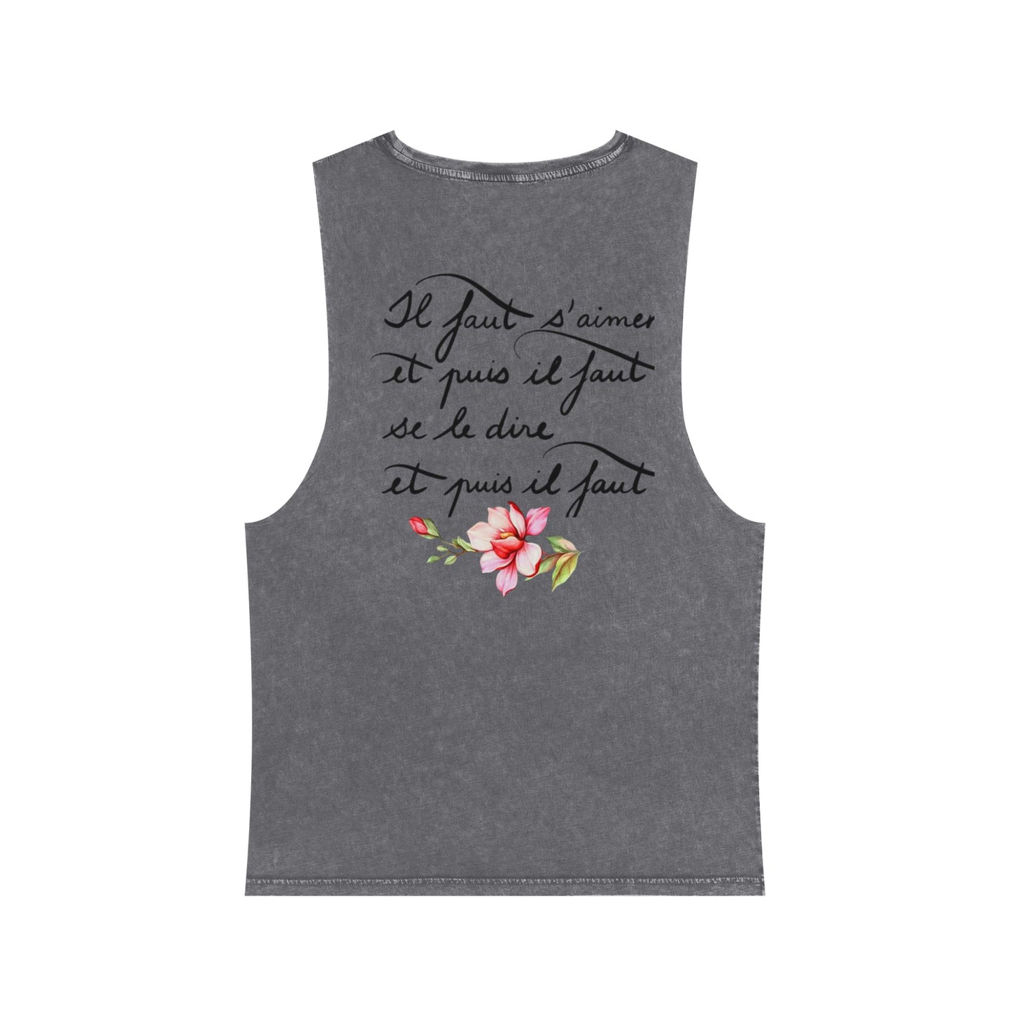 Unisex Stonewash Tank Top S93