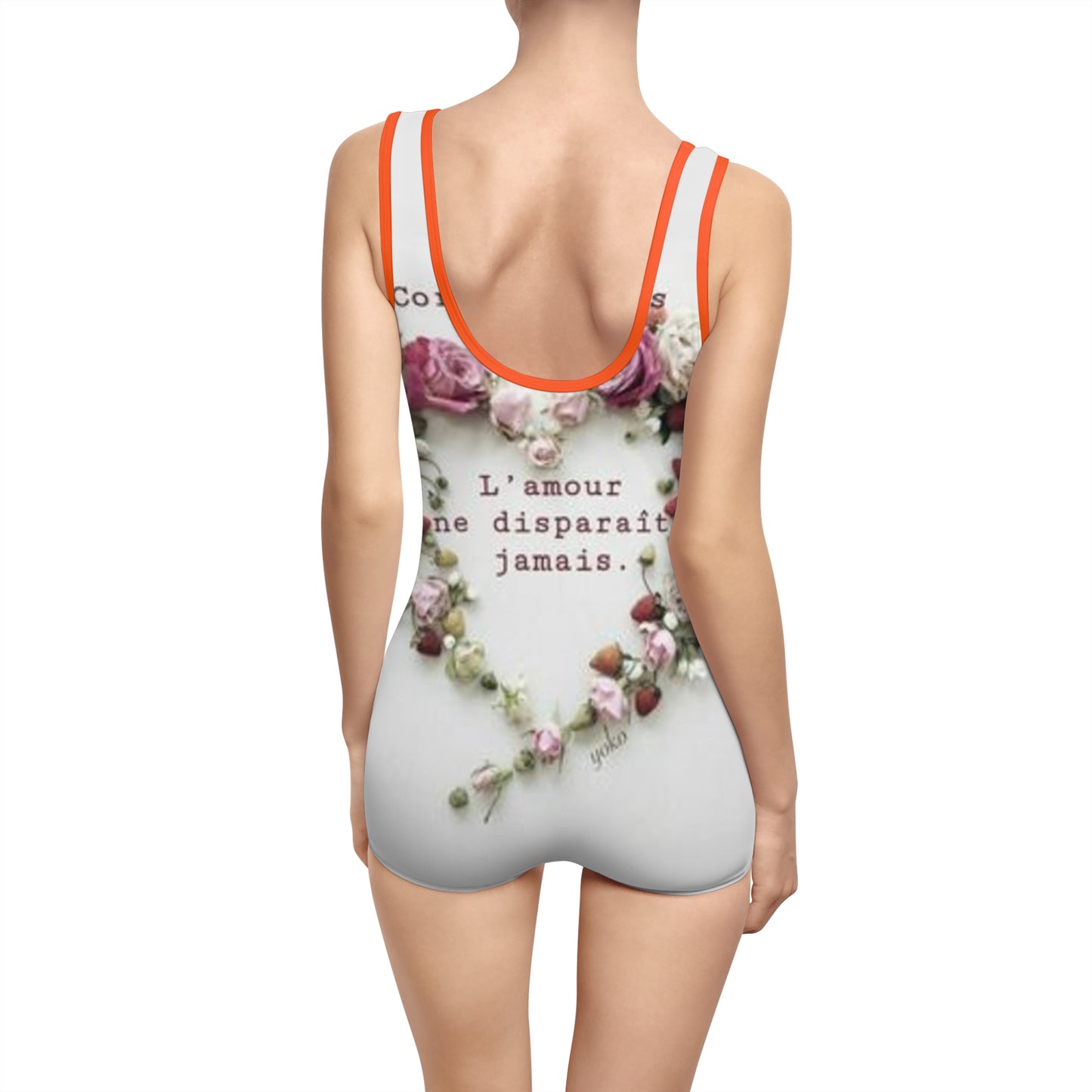 Women's Vintage Swimsuit (AOP) S93