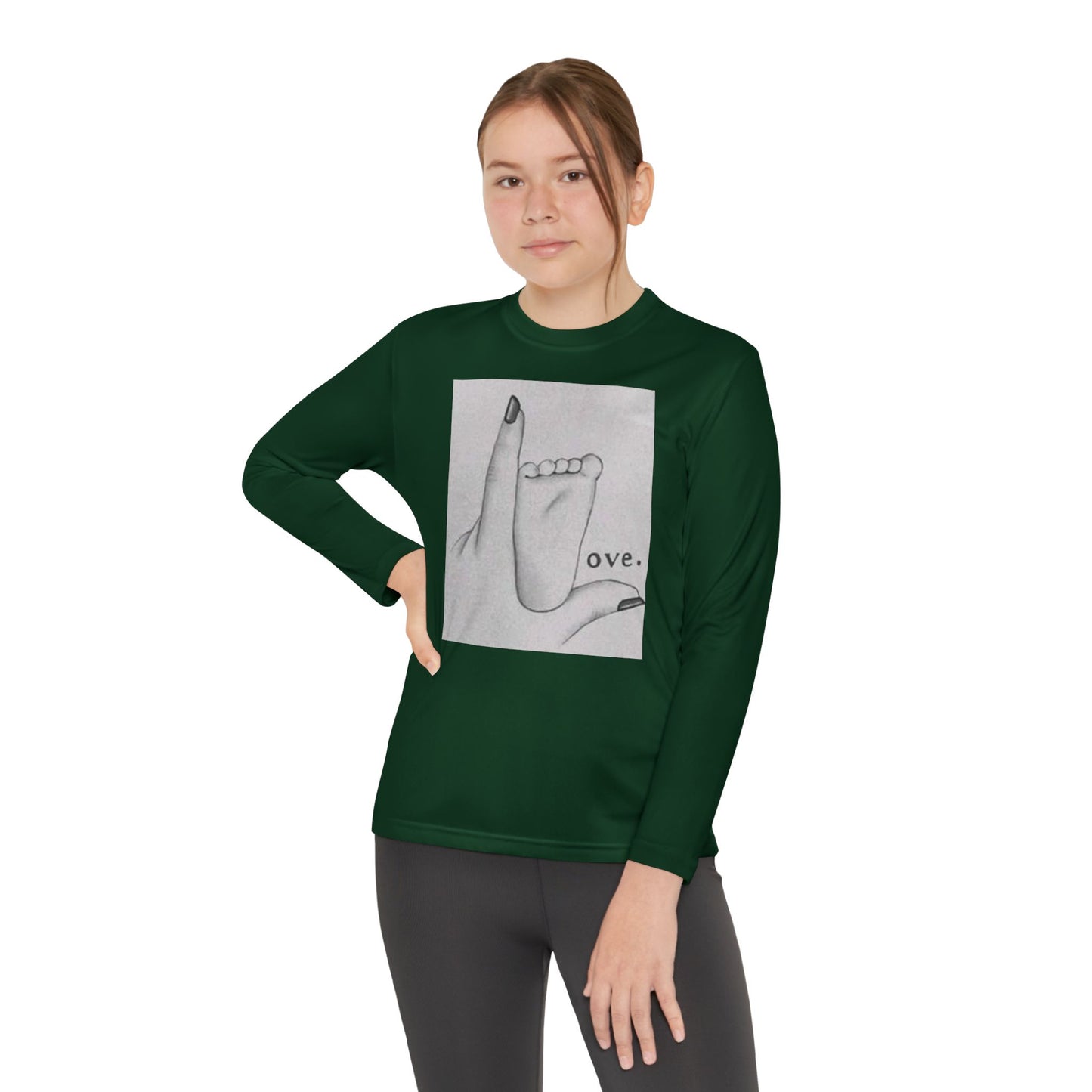 Youth Long Sleeve Competitor Tee S93