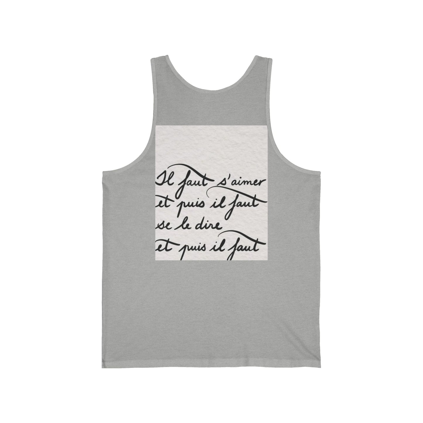 Unisex Jersey Tank S93