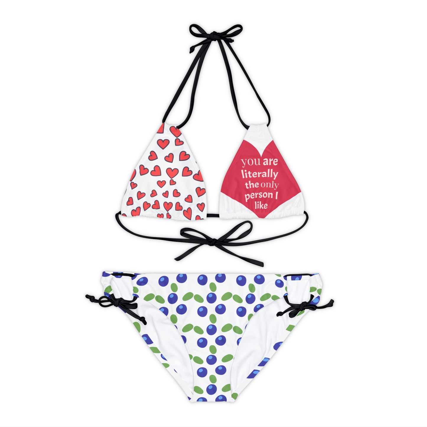 Strappy Bikini Set (AOP) S93