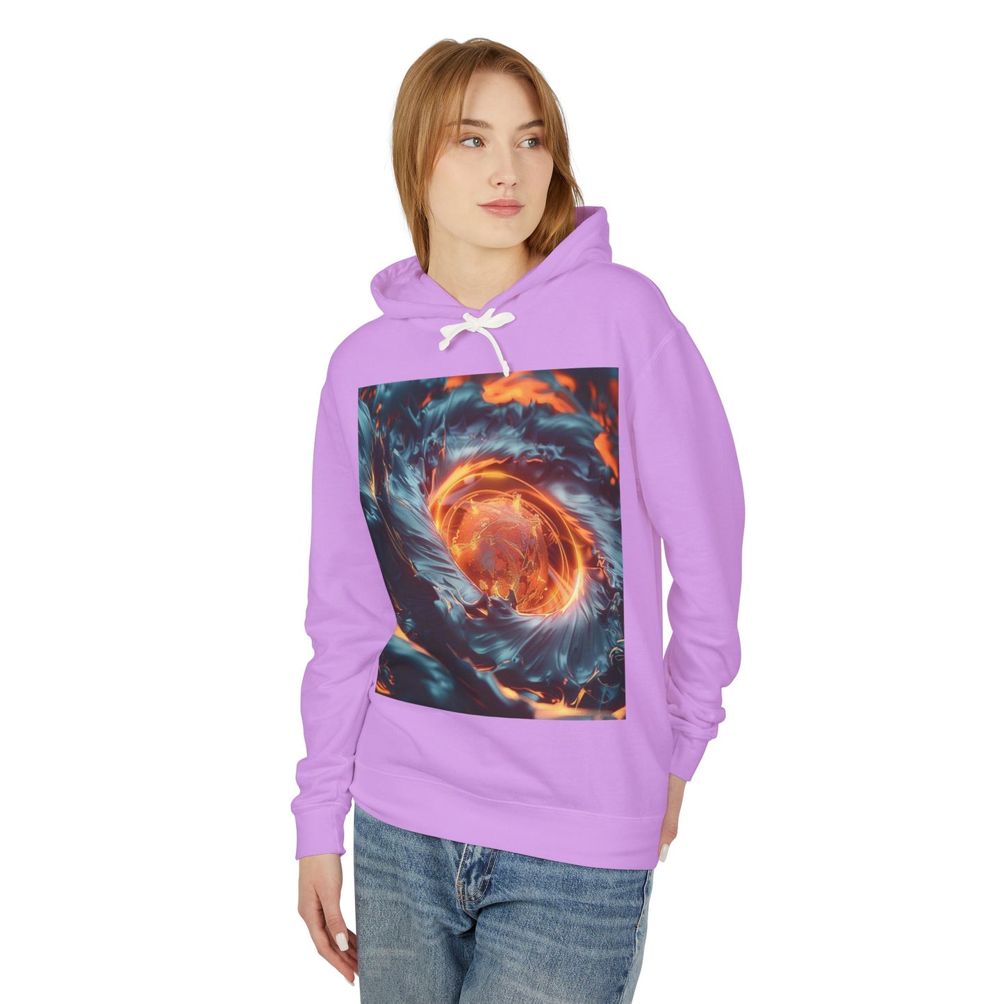 Unisex Lightweight Hooded Sweatshirt S93