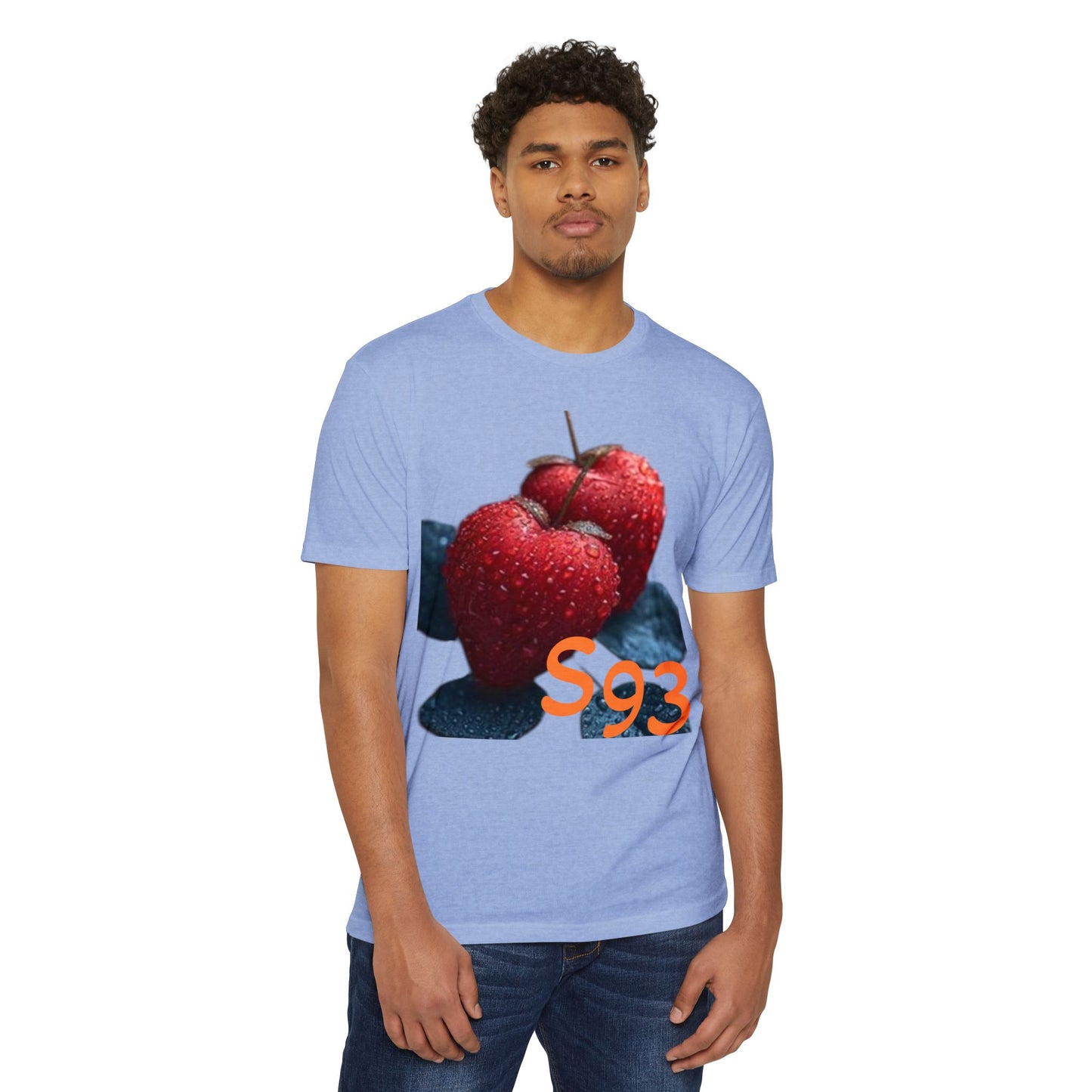 Unisex CVC Jersey T-shirt S93