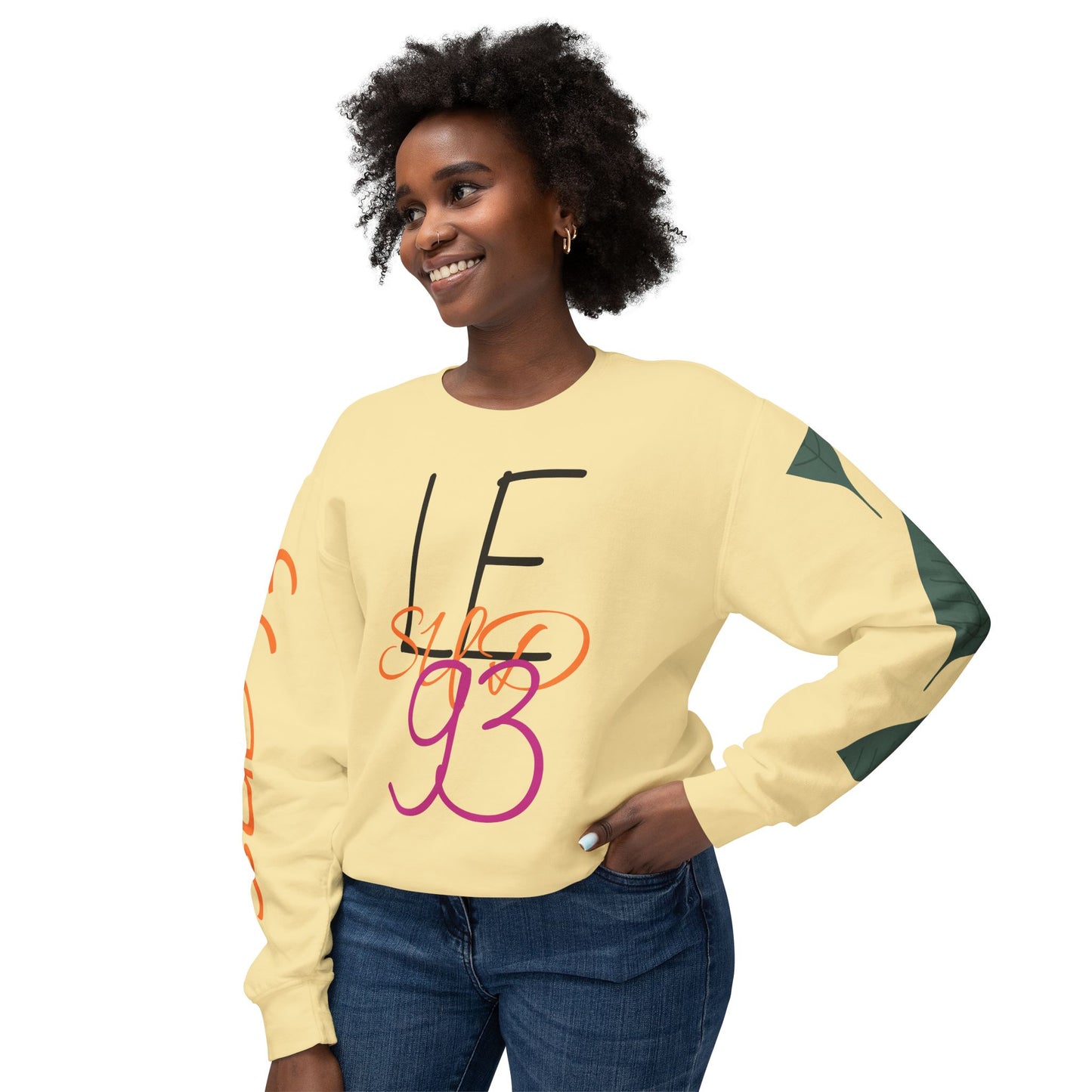 Unisex Lightweight Crewneck Sweatshirt S93