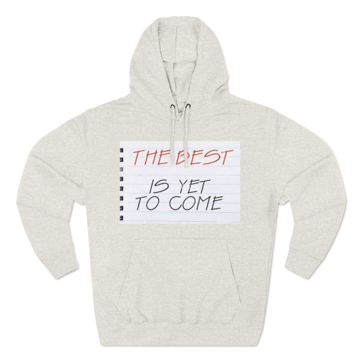 Three-Panel Fleece Hoodie S93