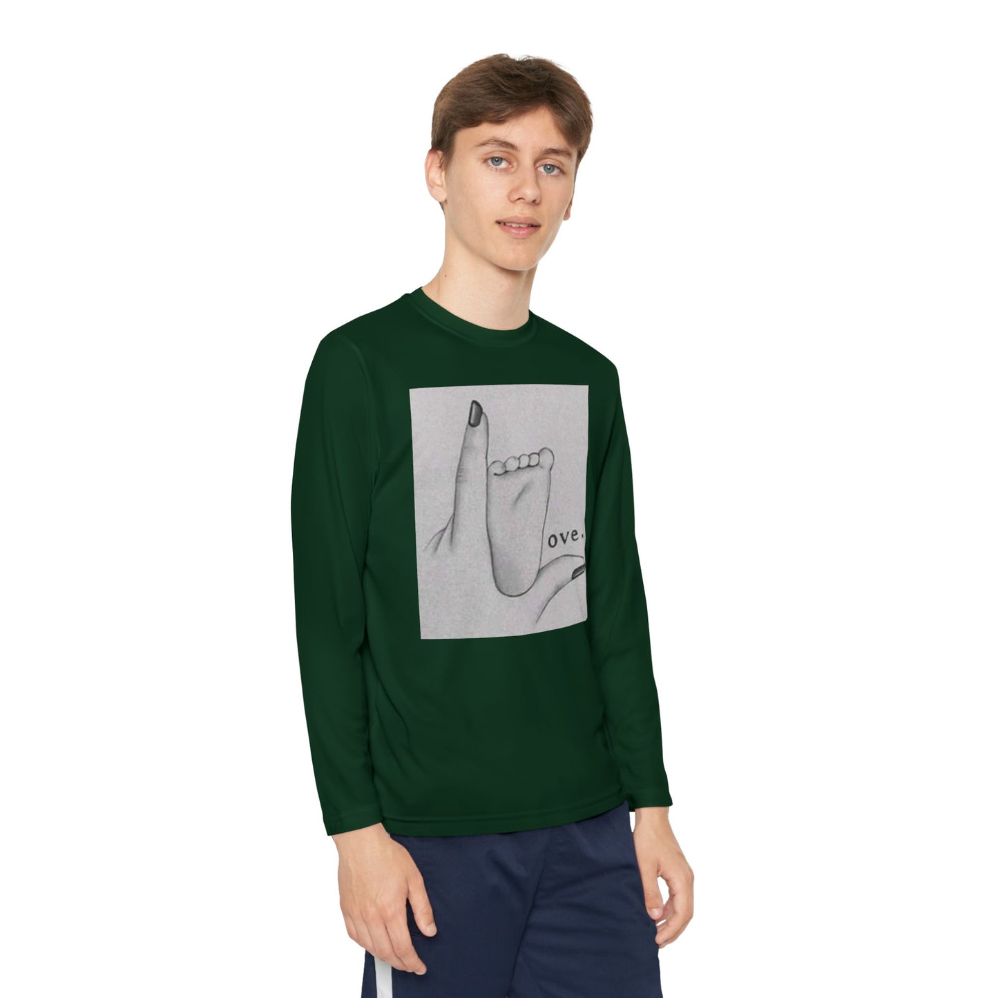 Youth Long Sleeve Competitor Tee S93