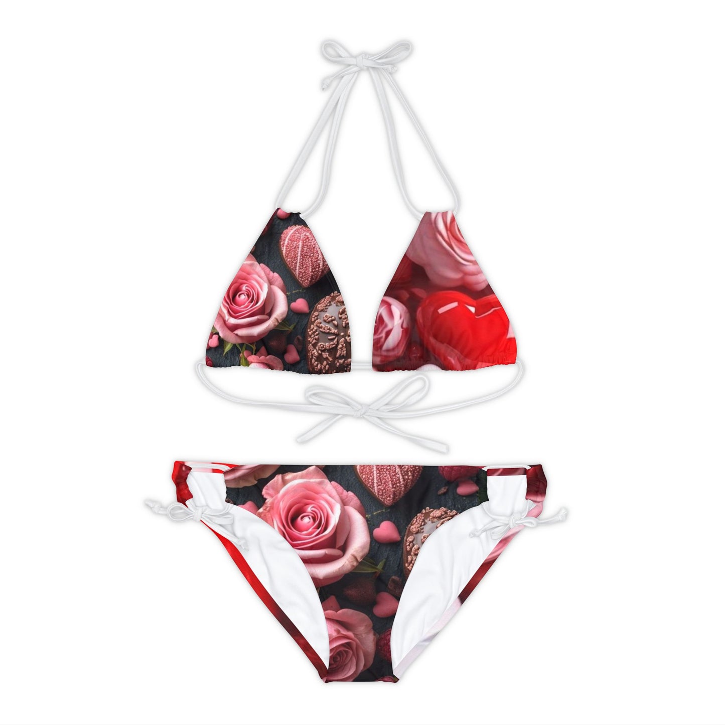 Strappy Bikini Set (AOP) S93