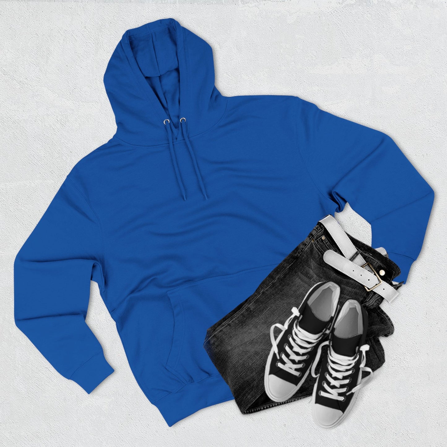 Three-Panel Fleece Hoodie S93