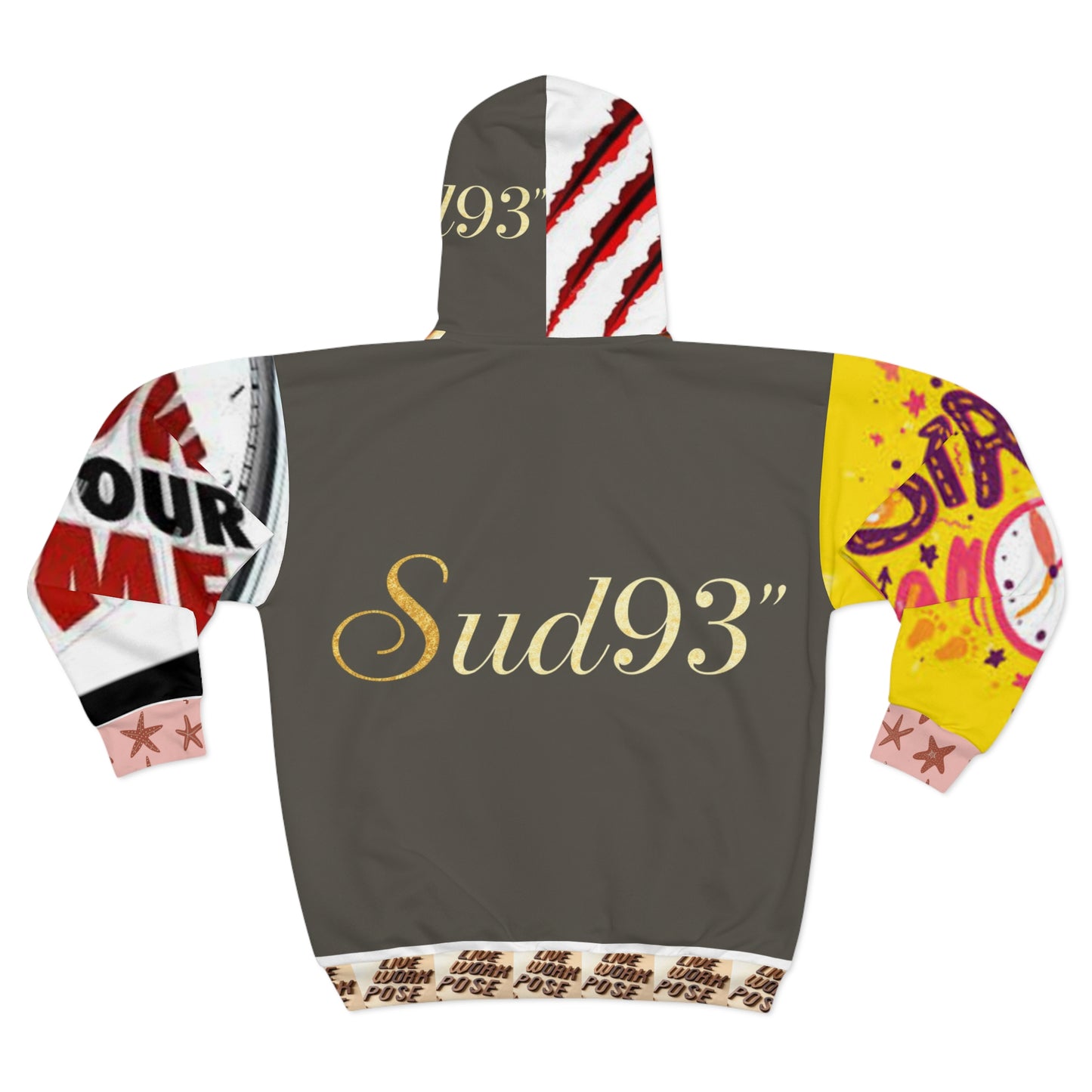 Unisex Zip Hoodie (AOP) S93 