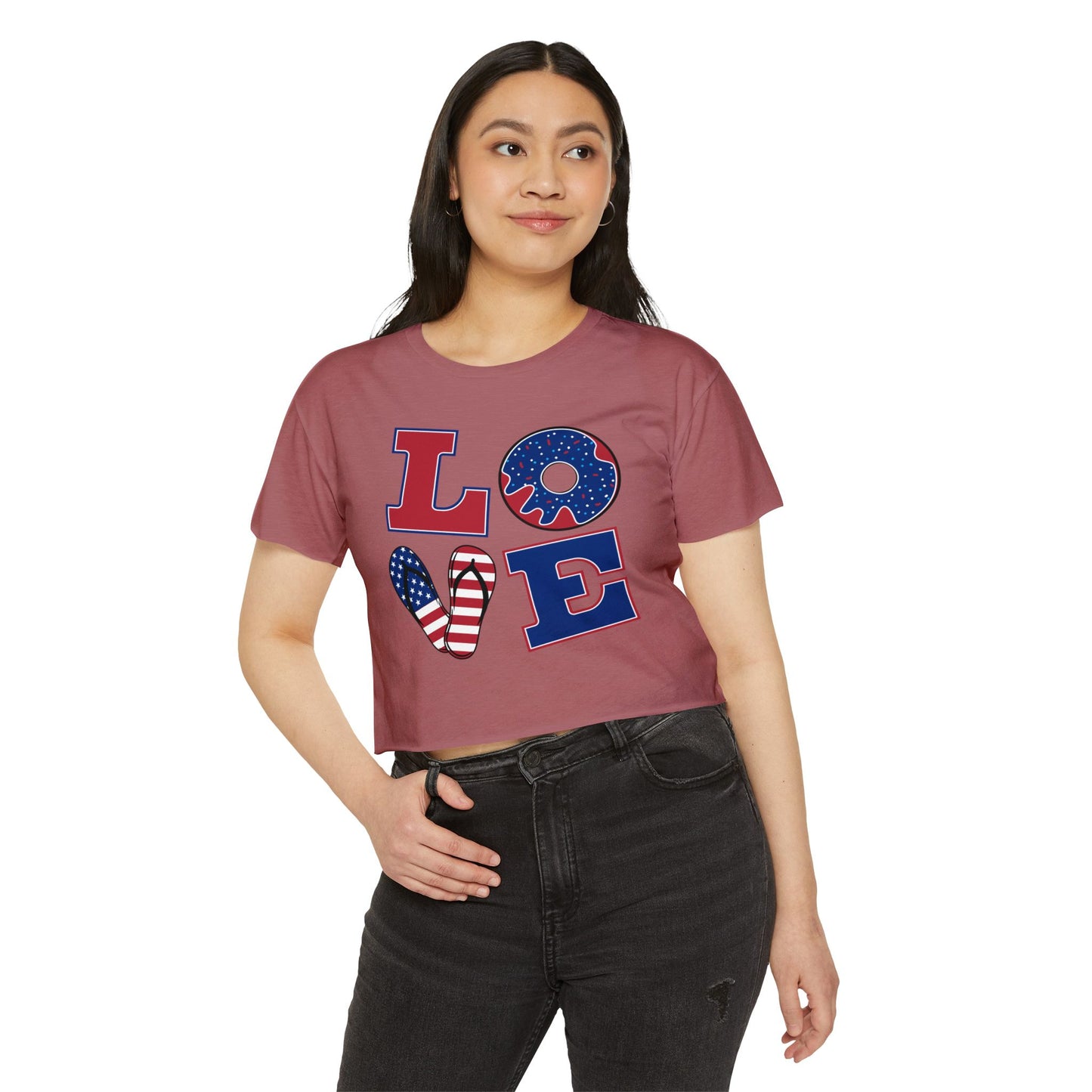 Women's Festival Crop Top S93