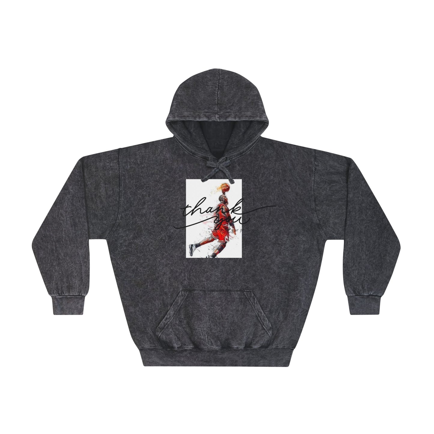 Unisex Mineral Wash Hoodie S93