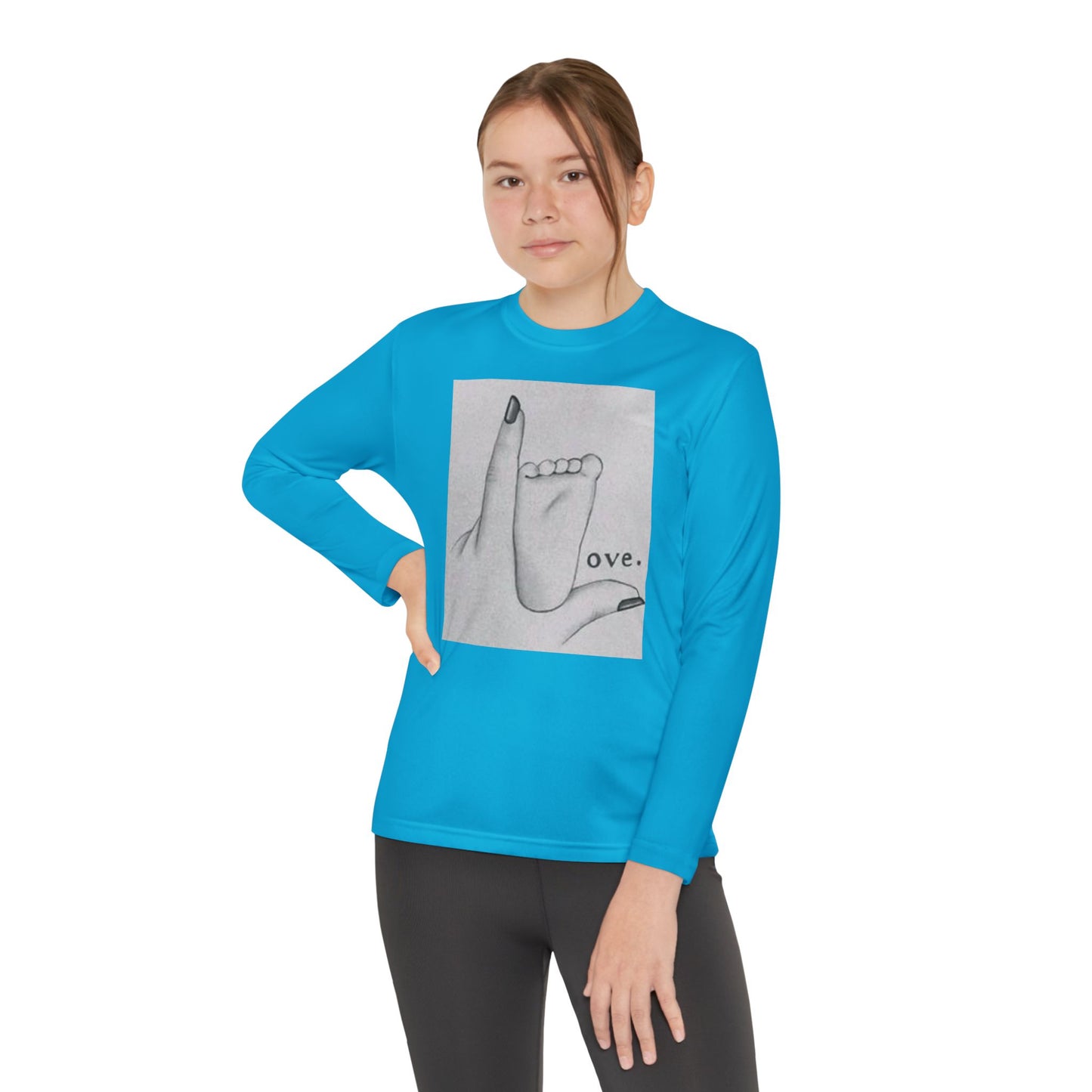 Youth Long Sleeve Competitor Tee S93