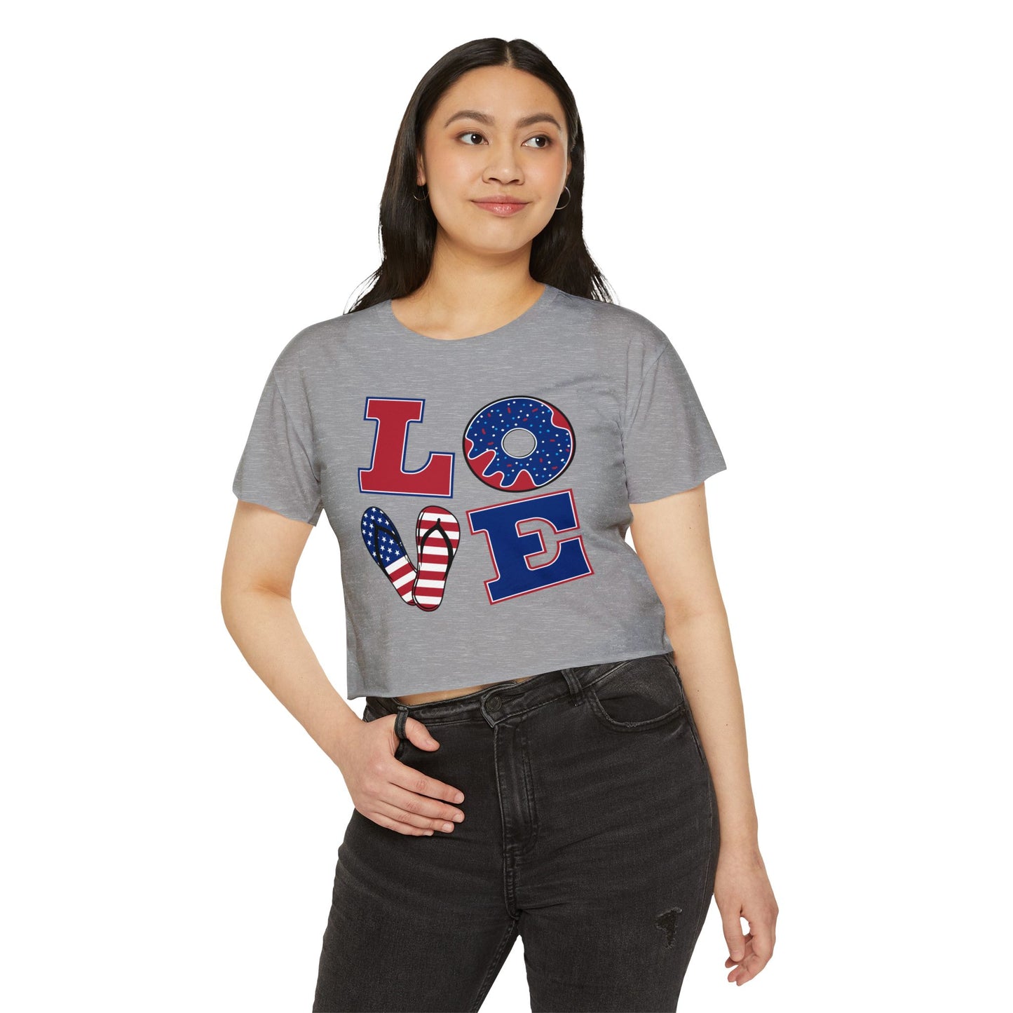 Women's Festival Crop Top S93