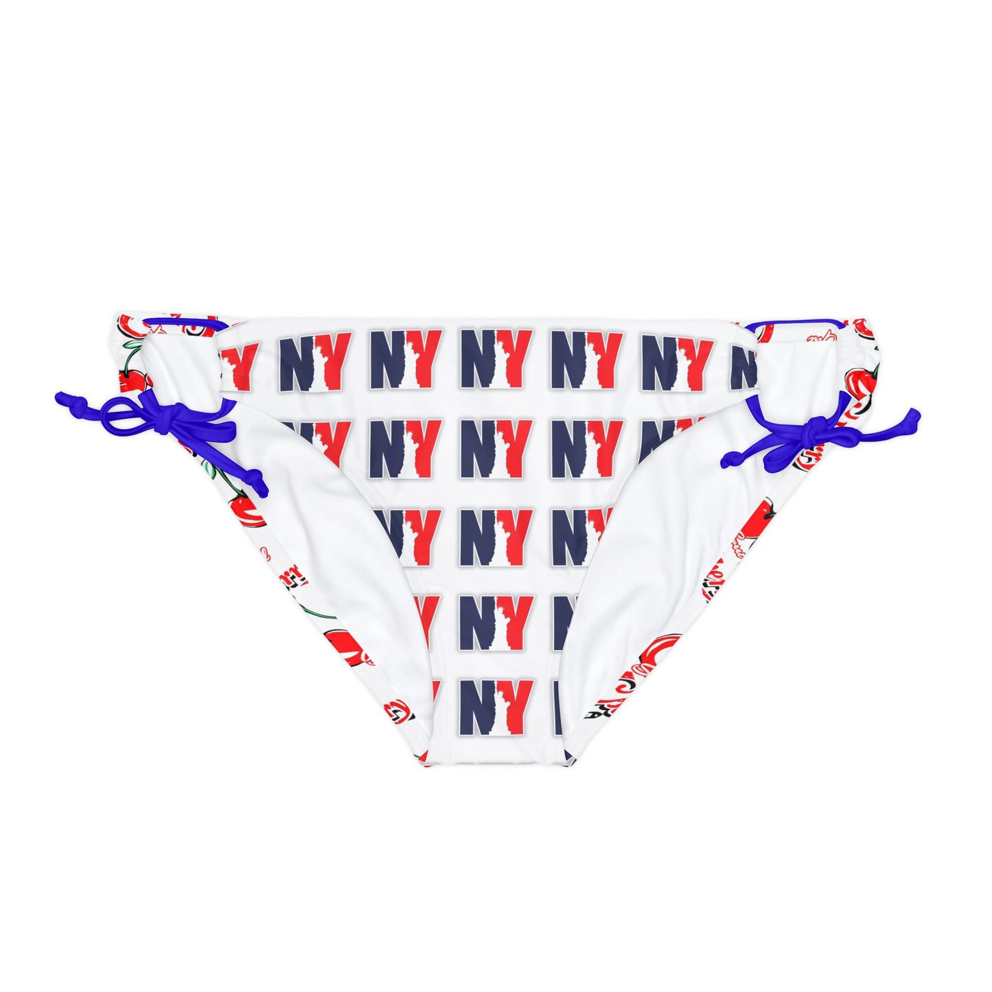 Loop Tie Side Bikini Bottom (AOP) S93