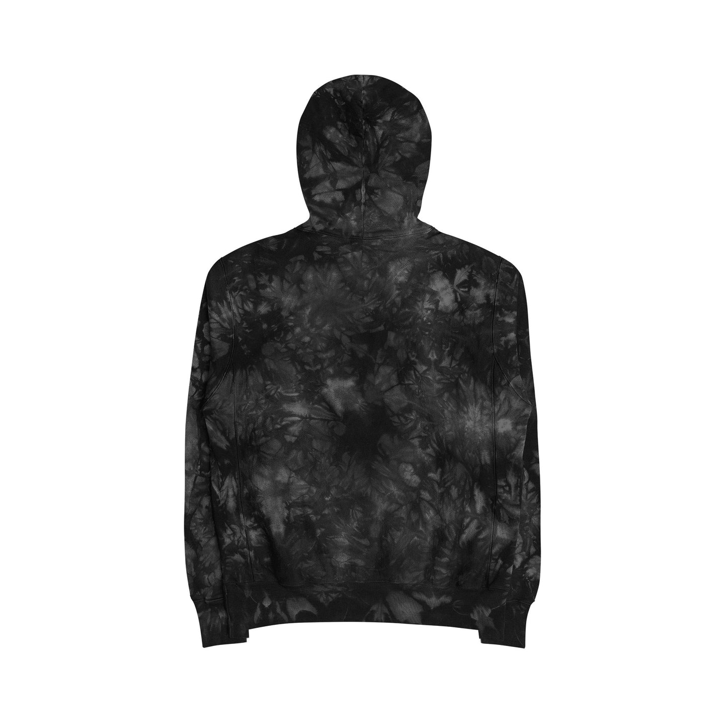 KISS Tie-Dye Champion Hoodie - Unisex Embroidered Sweatshirt S93