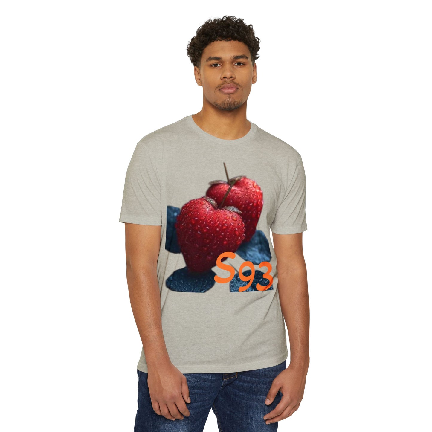 Unisex CVC Jersey T-shirt S93