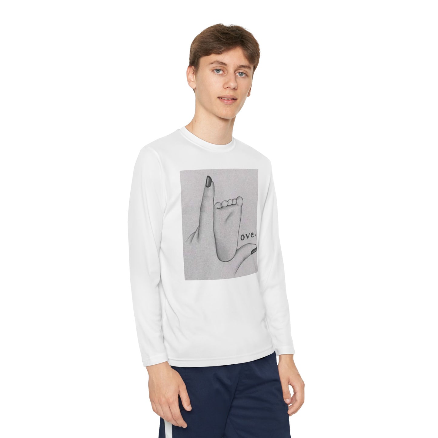 Youth Long Sleeve Competitor Tee S93