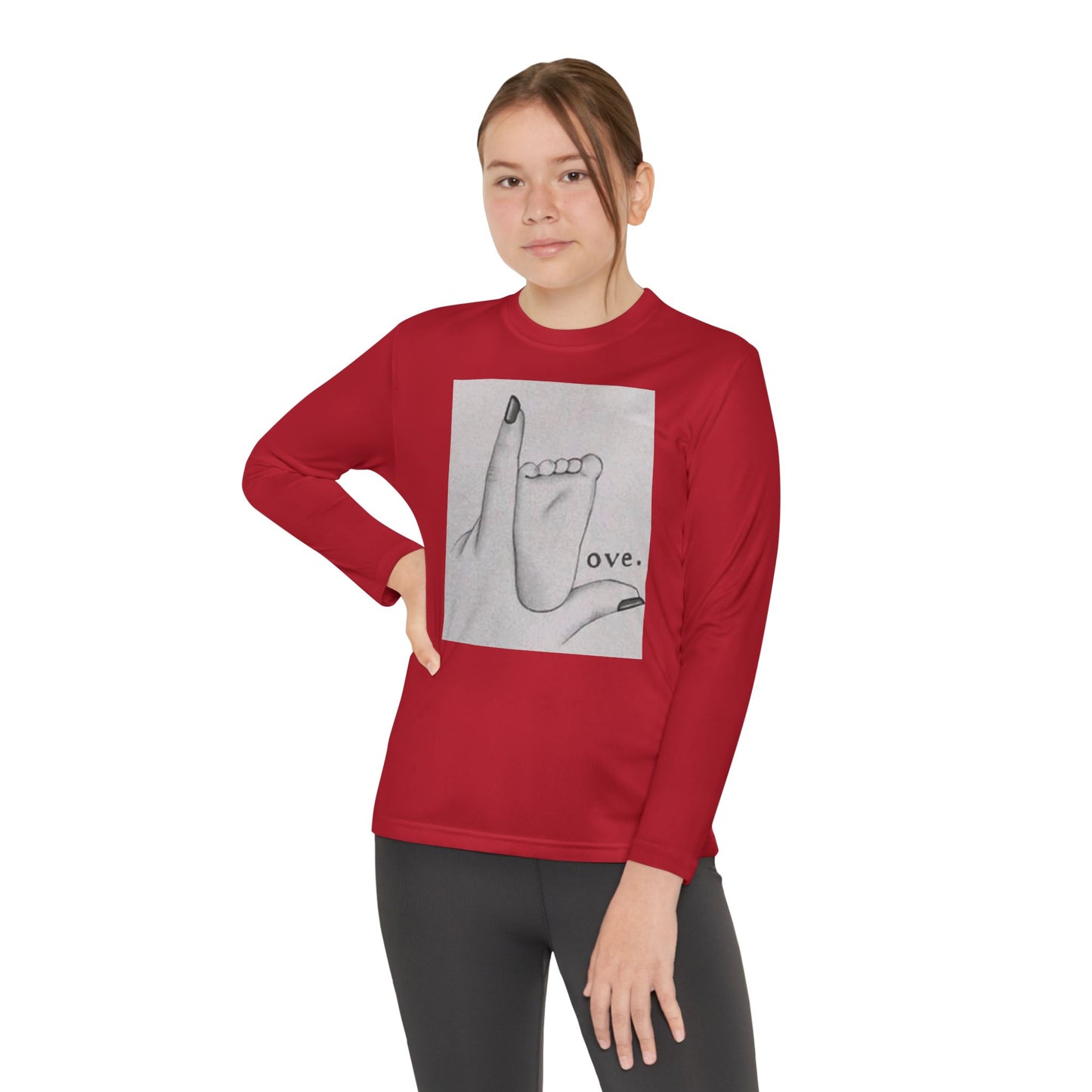 Youth Long Sleeve Competitor Tee S93