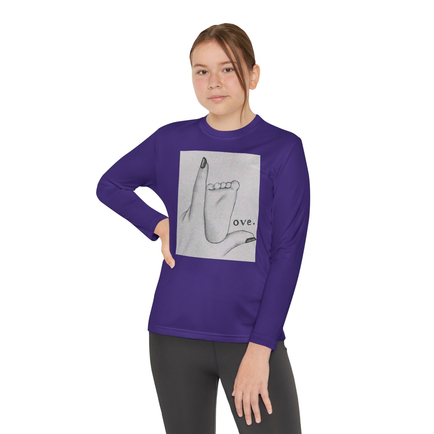 Youth Long Sleeve Competitor Tee S93