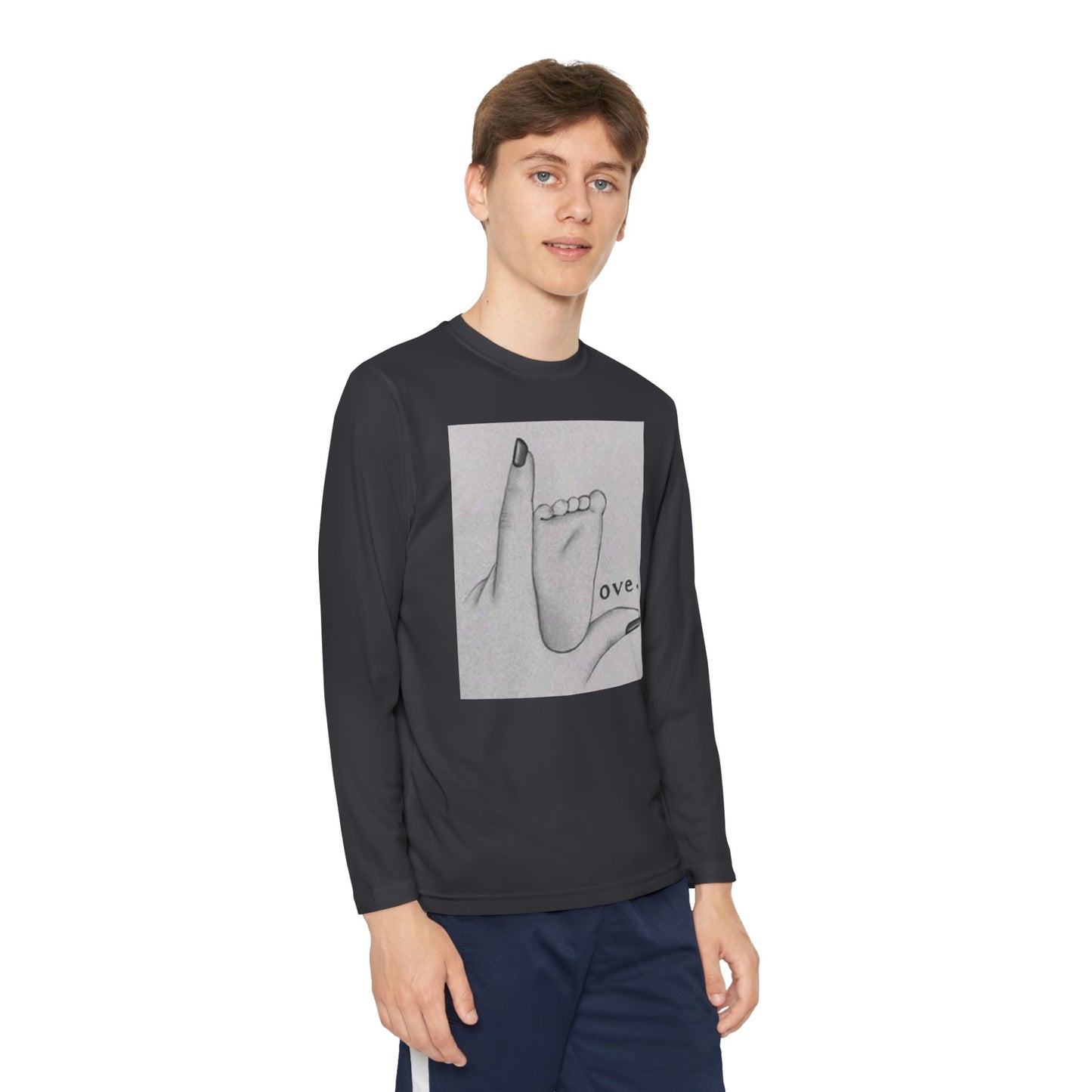 Youth Long Sleeve Competitor Tee S93
