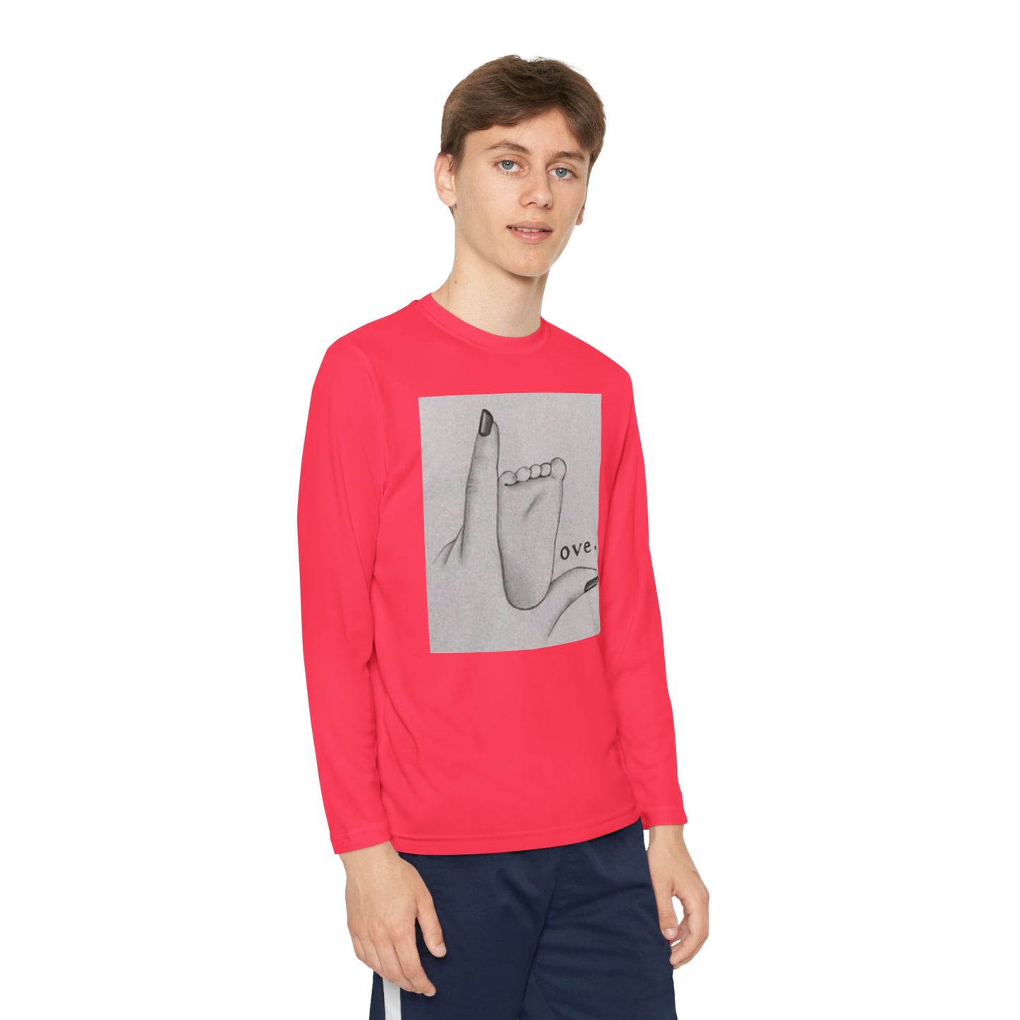Youth Long Sleeve Competitor Tee S93
