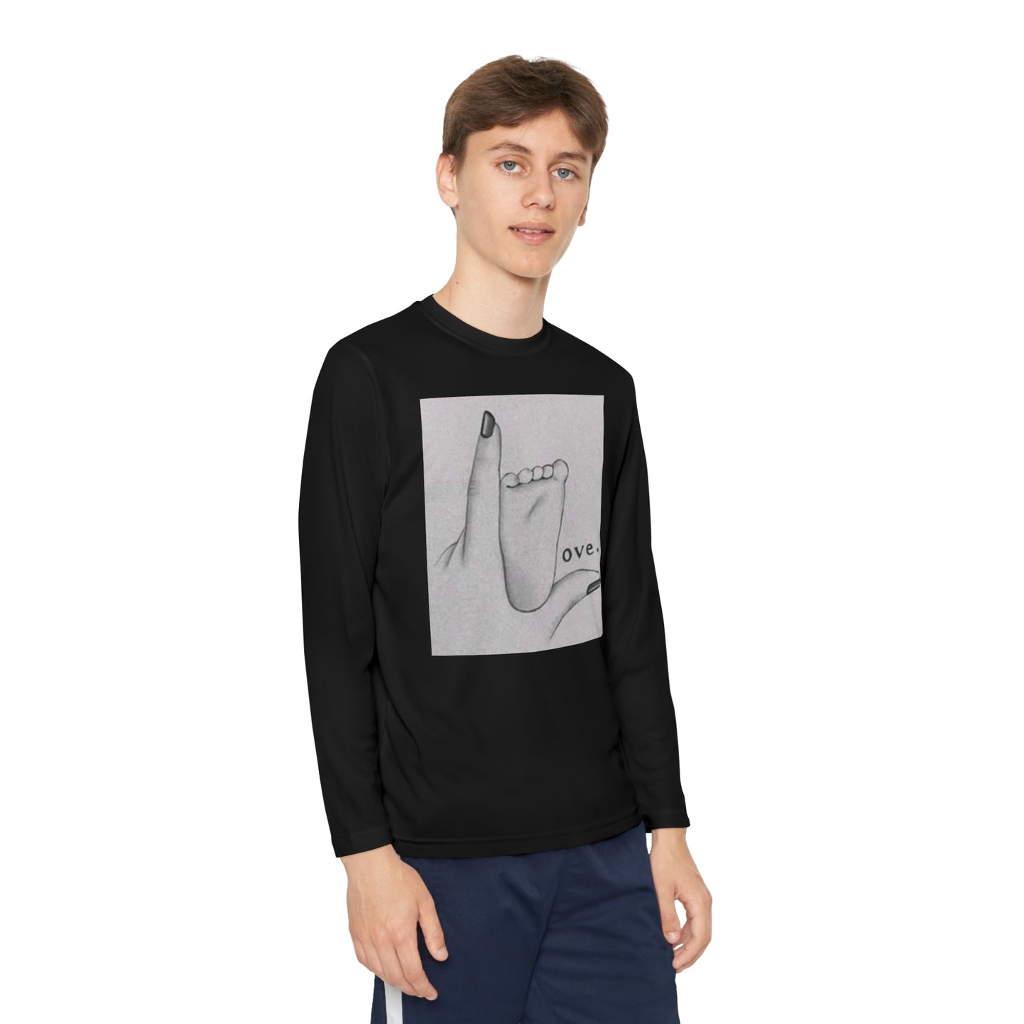 Youth Long Sleeve Competitor Tee S93