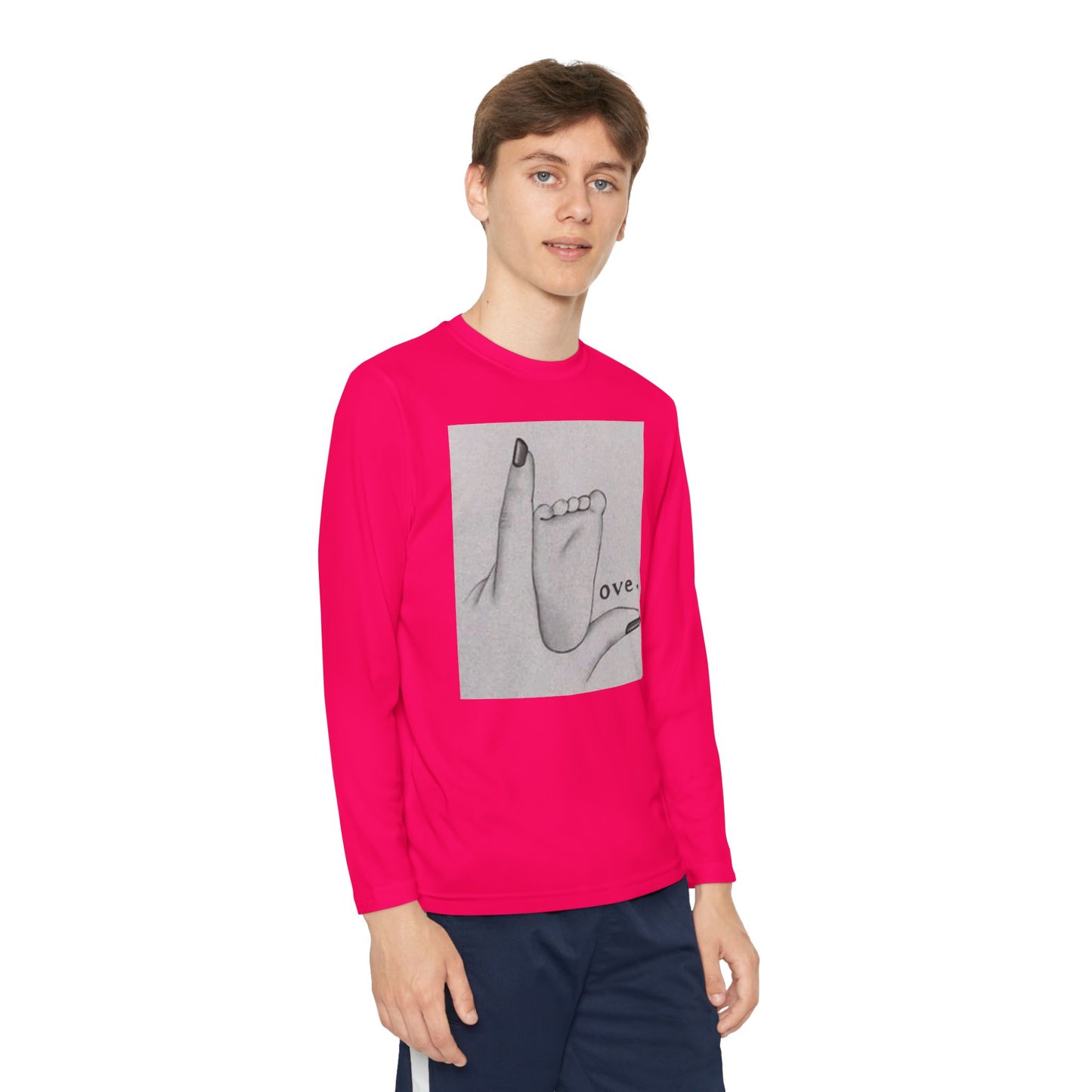 Youth Long Sleeve Competitor Tee S93