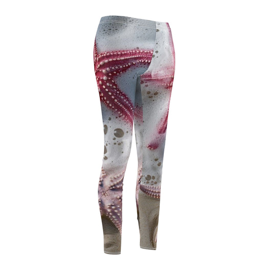 Women's Cut & Sew Casual Leggings (AOP) B7M