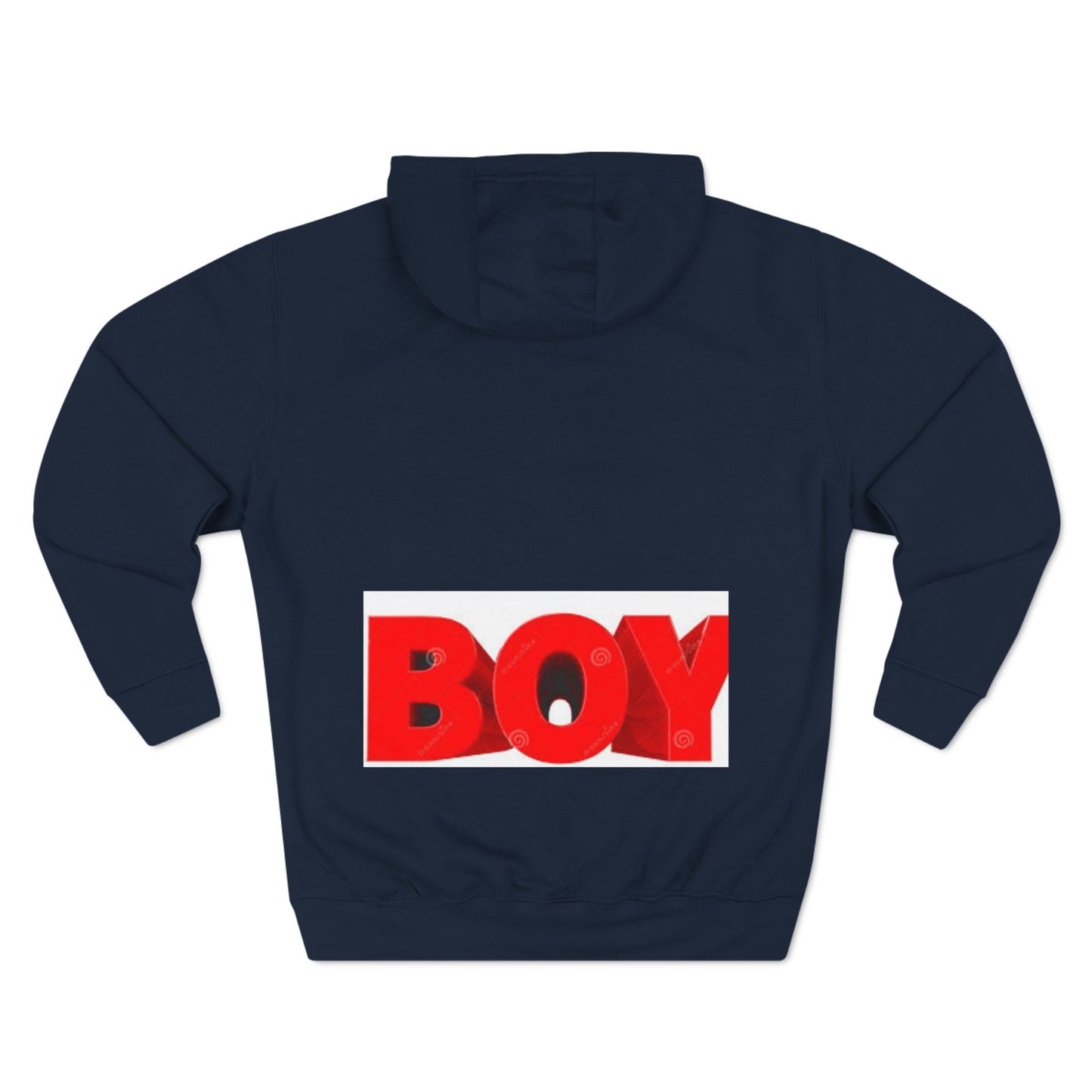 Three-Panel Fleece Hoodie S93